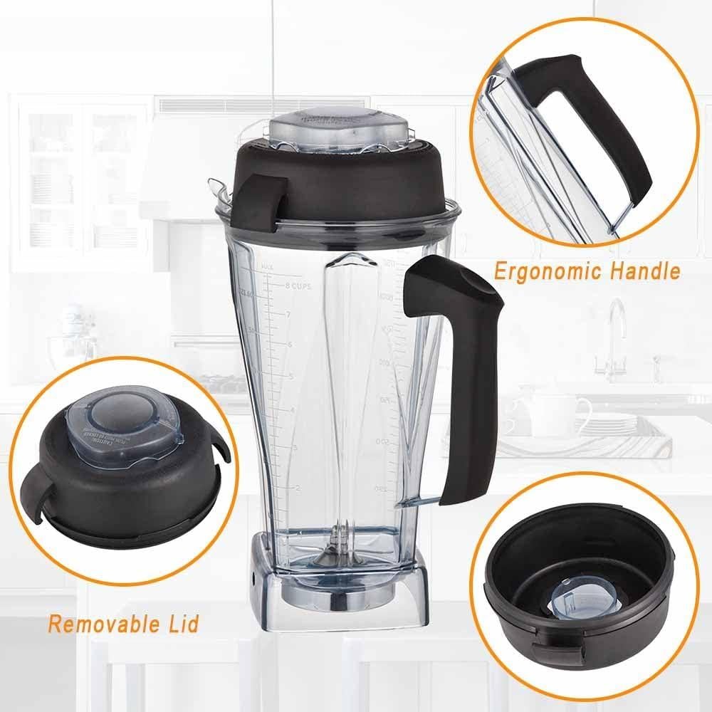 Contenedor de 1.81L para Licuadoras Vitamix EastFune 64Oz