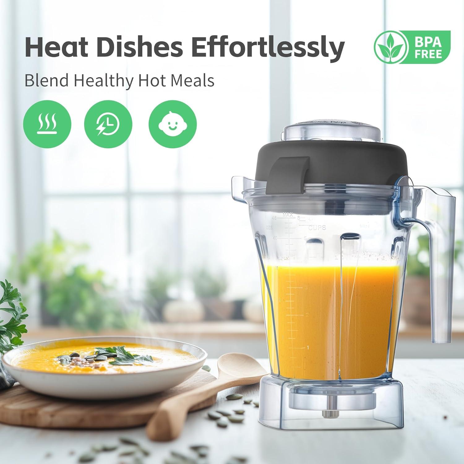 Contenedor de Reemplazo 48oz Twisvo para Licuadoras Vitamix