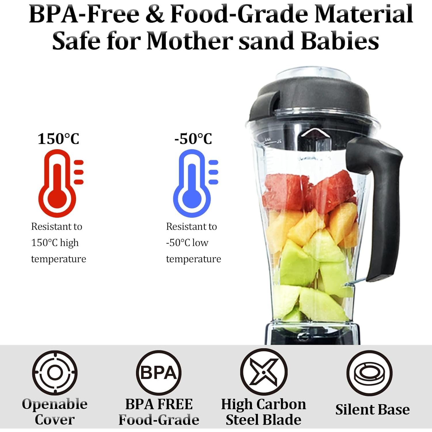 Jarra de Reemplazo Vitamix 64oz Senlee - Compatible 5200 5000