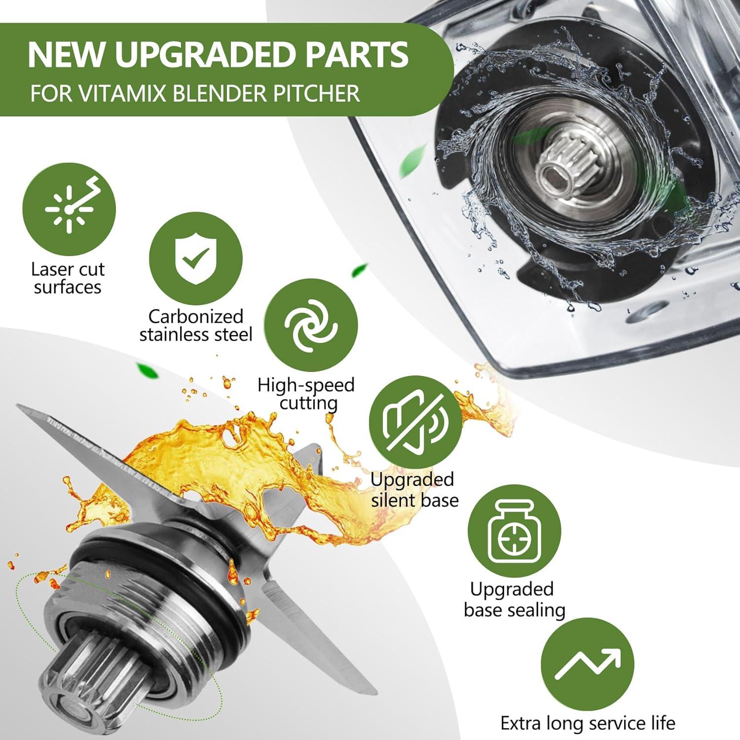 Jarra de Licuadora Vitamix 64oz Brvtek para 5200 y más