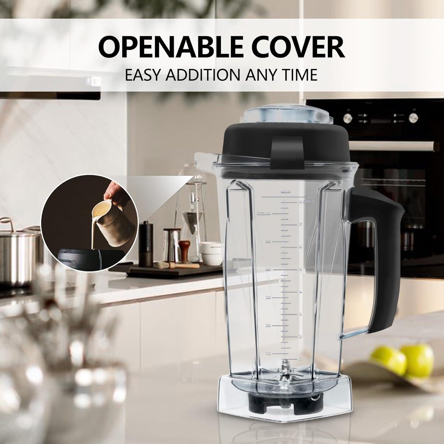 Jarra de Licuadora Vitamix 64oz Brvtek para 5200 y más