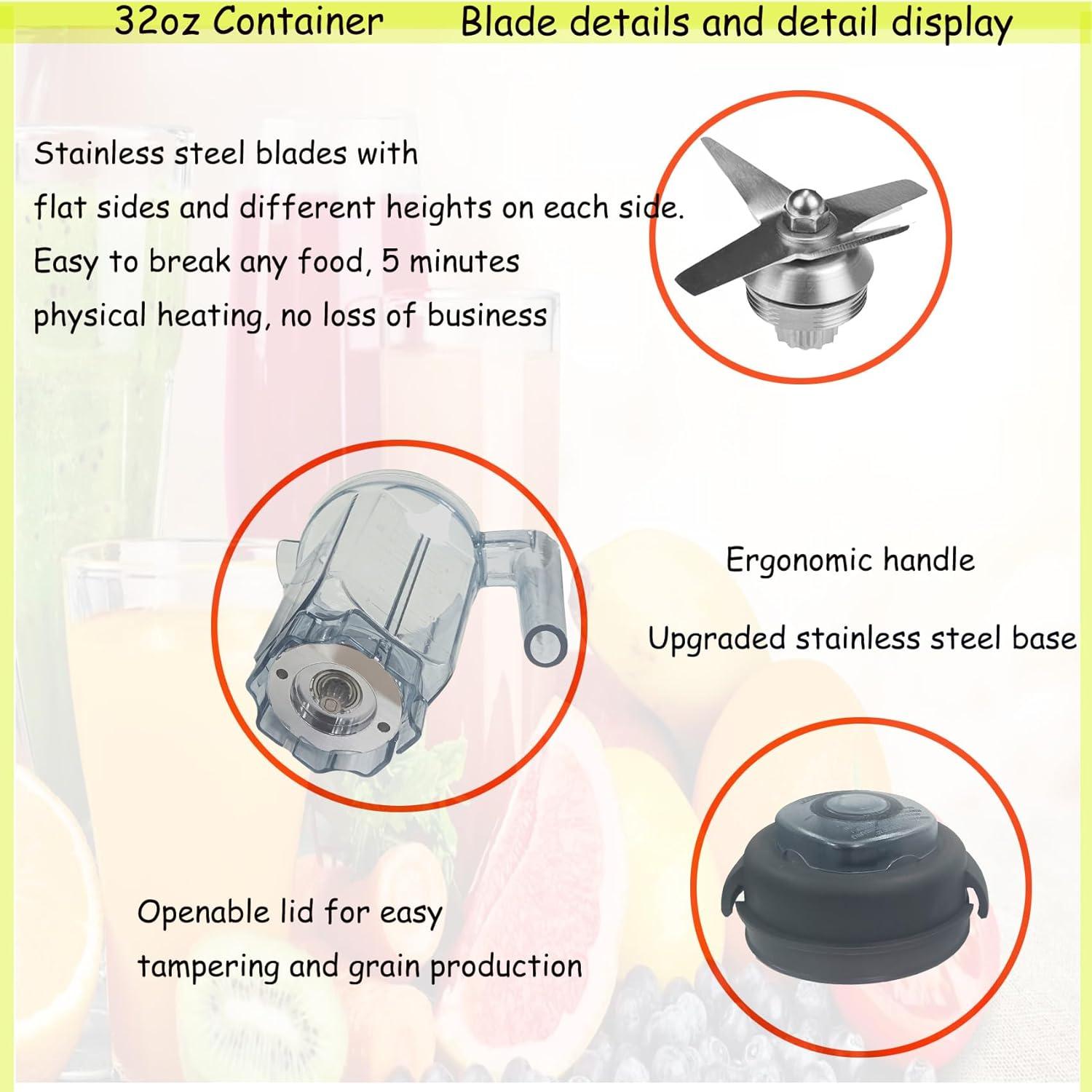 Jarra de licuadora 0.9L Vitamix 5200 4500 5000 6300