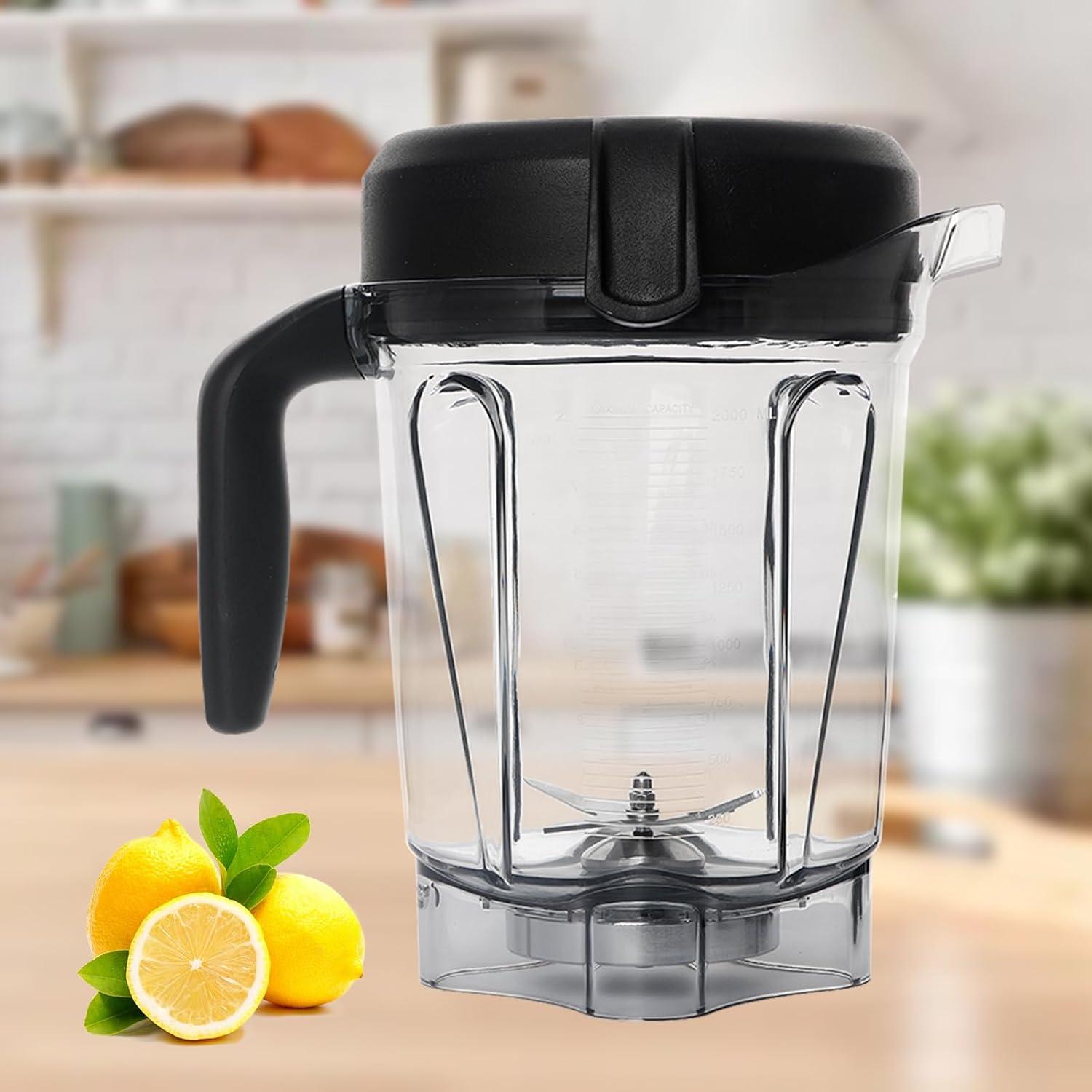 Jarra de Mezcla LiStarUs 64oz Perfil Bajo Libre de BPA