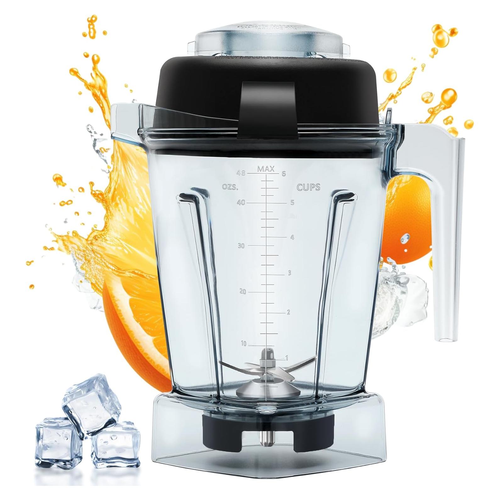 Jarra de licuadora KALAGEE 48oz para Vitamix Classic y Explorian
