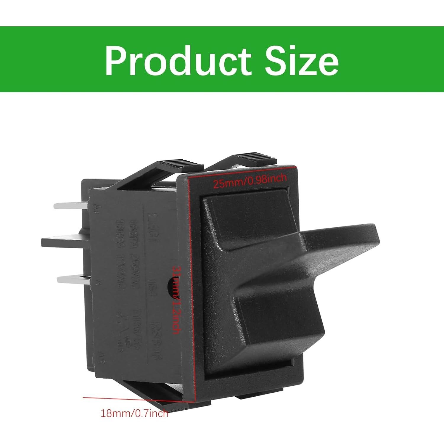 Interruptor On/Off Dkaikai para Licuadoras Vitamix 15758 - Paquete de 2