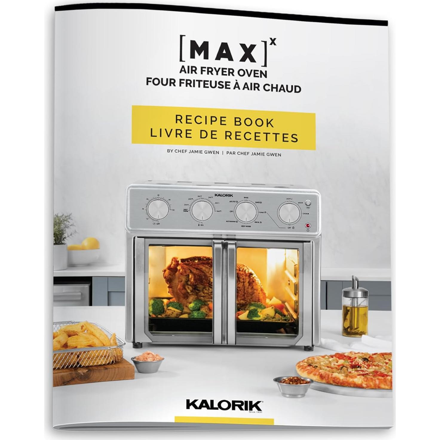 Horno de Aire Kalorik MAXX 26 Cuartos 9 en 1 Acero Inoxidable