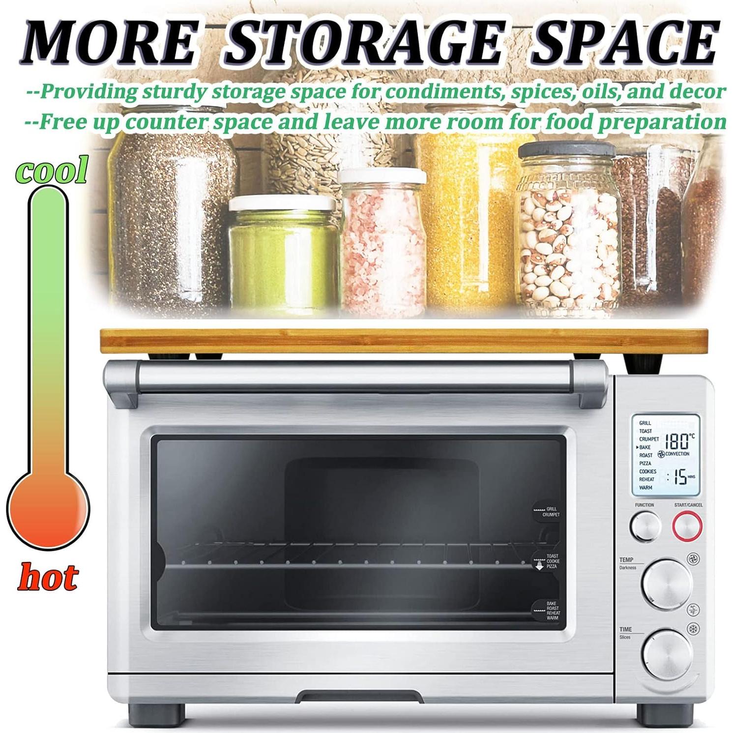 Tabla de Cortar de Bambú Anfu para Horno Breville 44.6x27.6cm