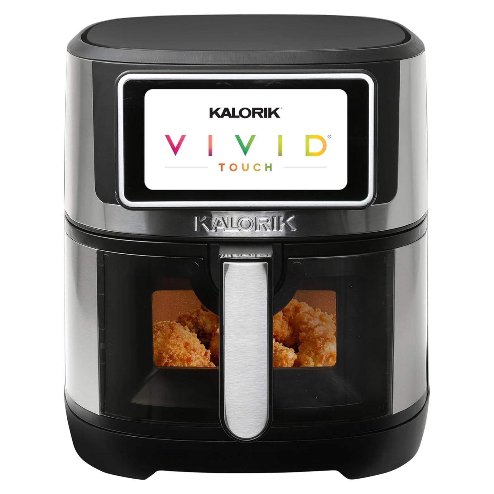 Freidora de Aire Kalorik VIVID TOUCH 5 Cuartos 1500W Táctil