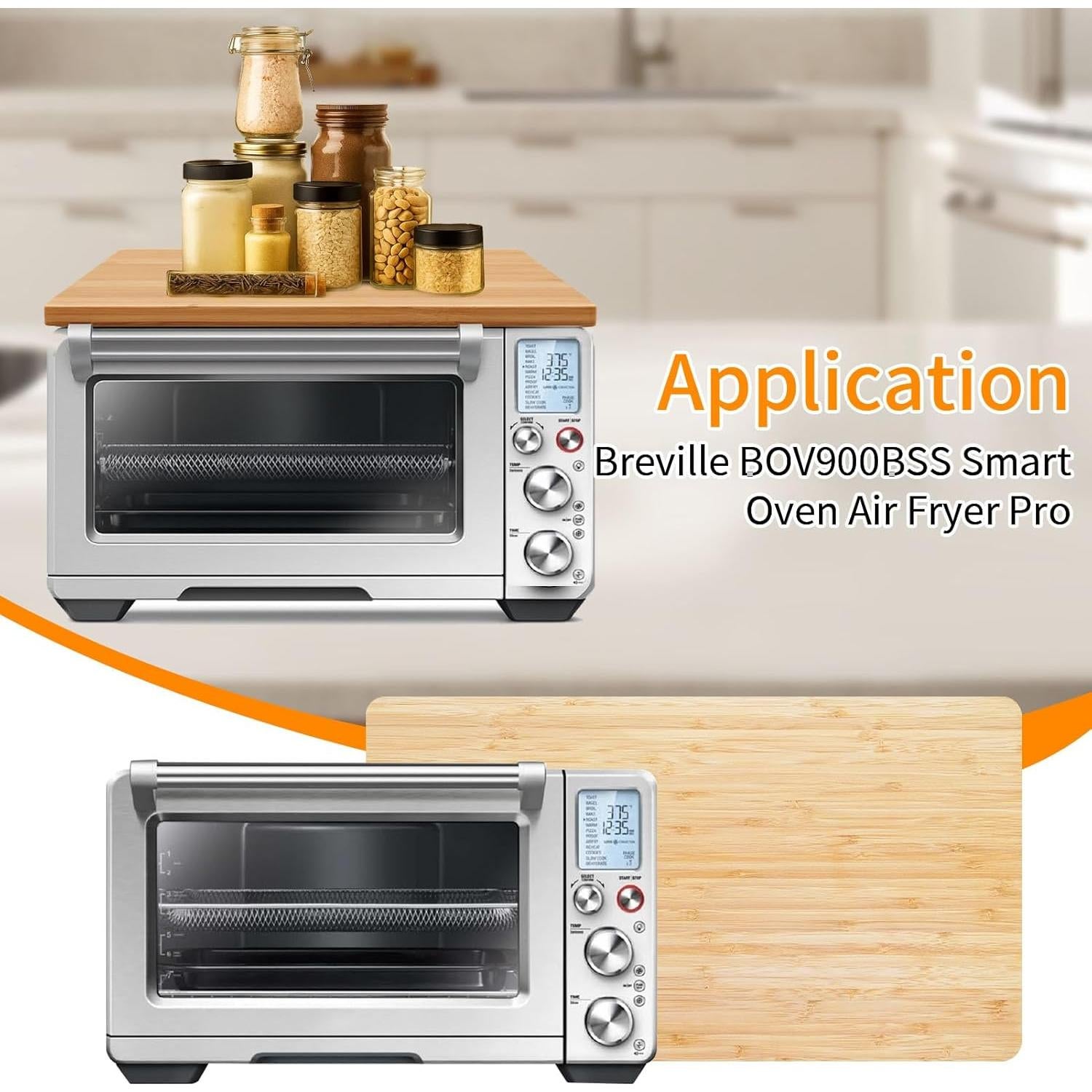 Tabla de Cortar de Bambú GWBSXM para Horno Breville BOV900BSS