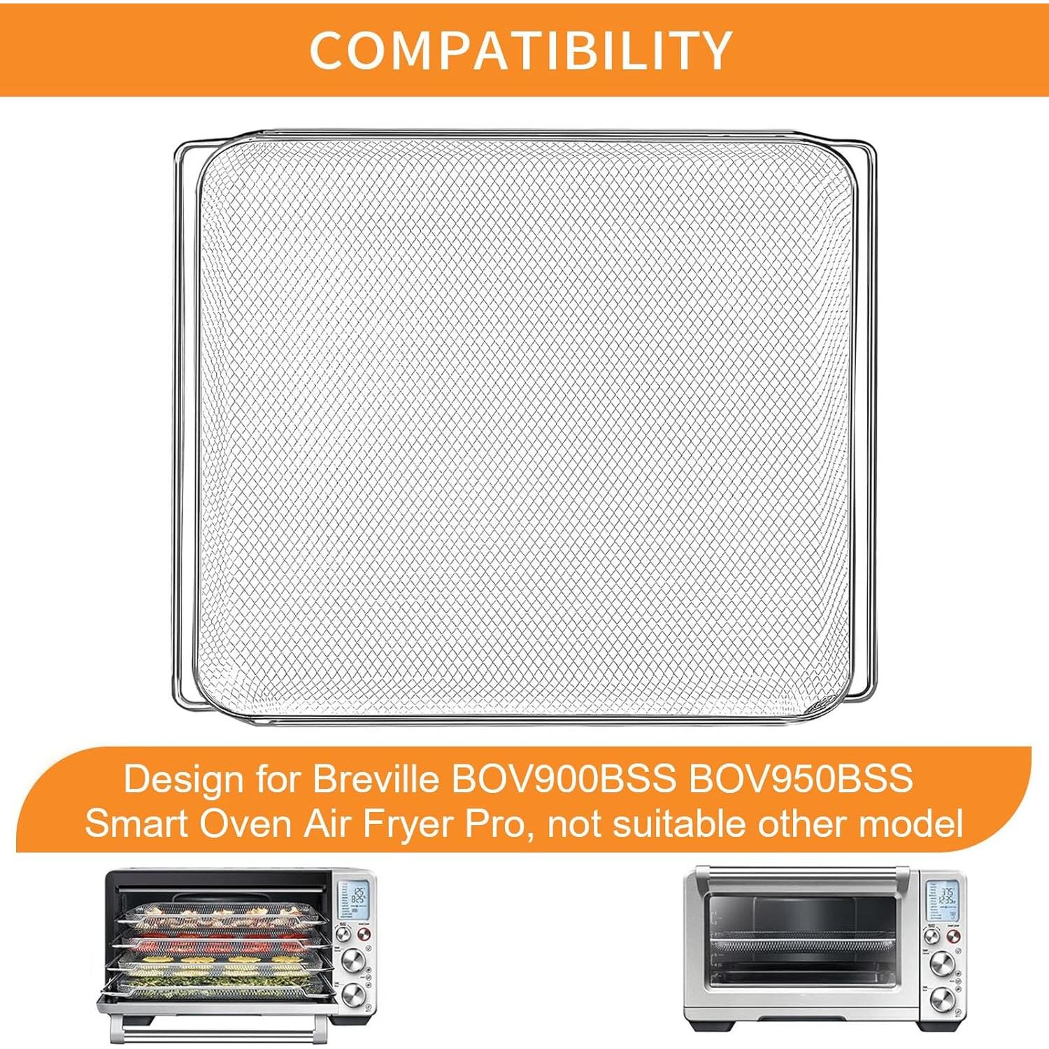 Cesta de Malla para Freidora de Aire Breville BOV900BSS 41.91x29.97cm