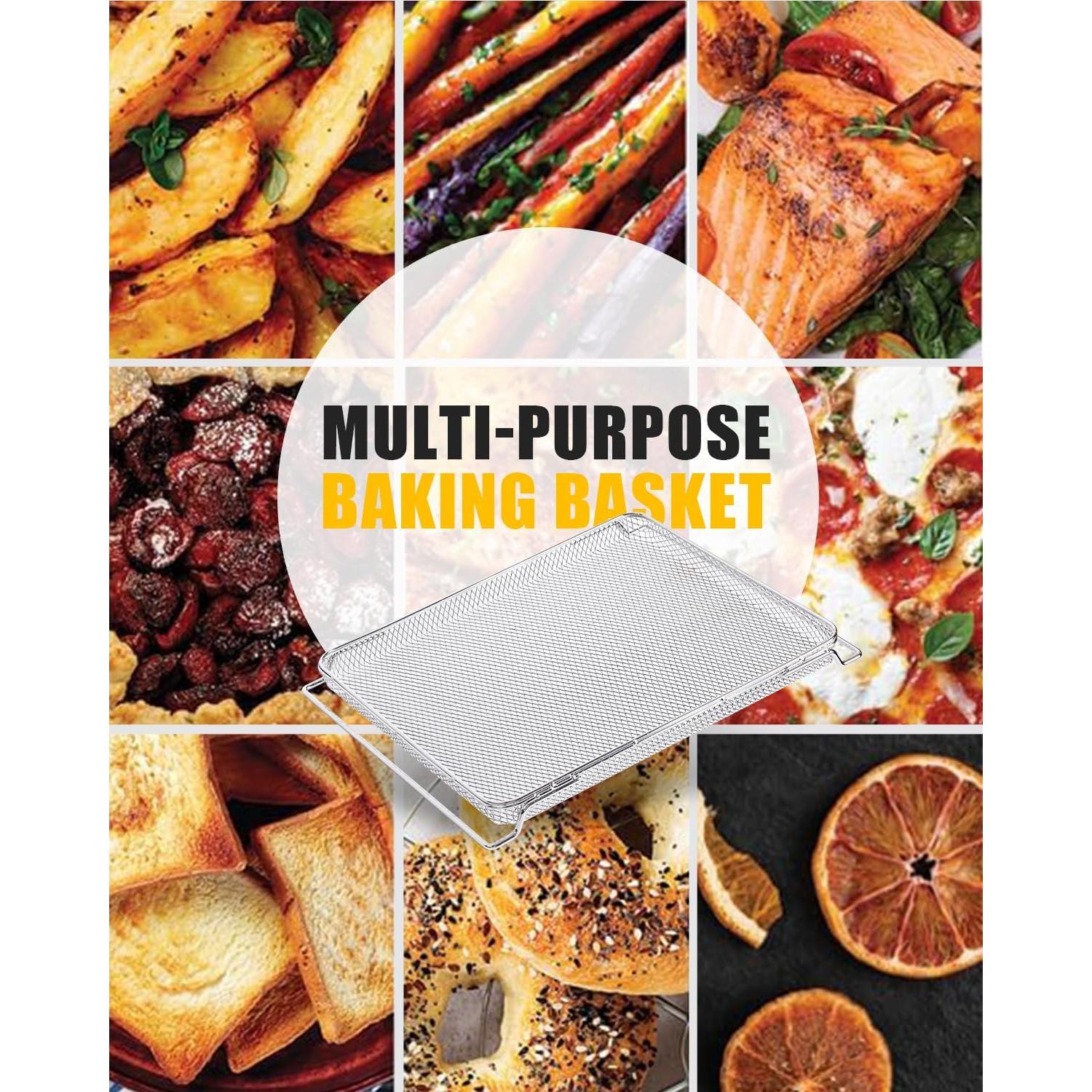 Cestas de Malla para Freír al Aire MMH 3PCs Acero Inoxidable