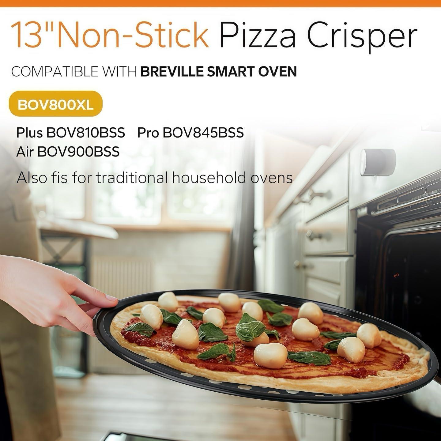 Sartén para Pizza Antiadherente 33 cm Pulems - Compatible Breville