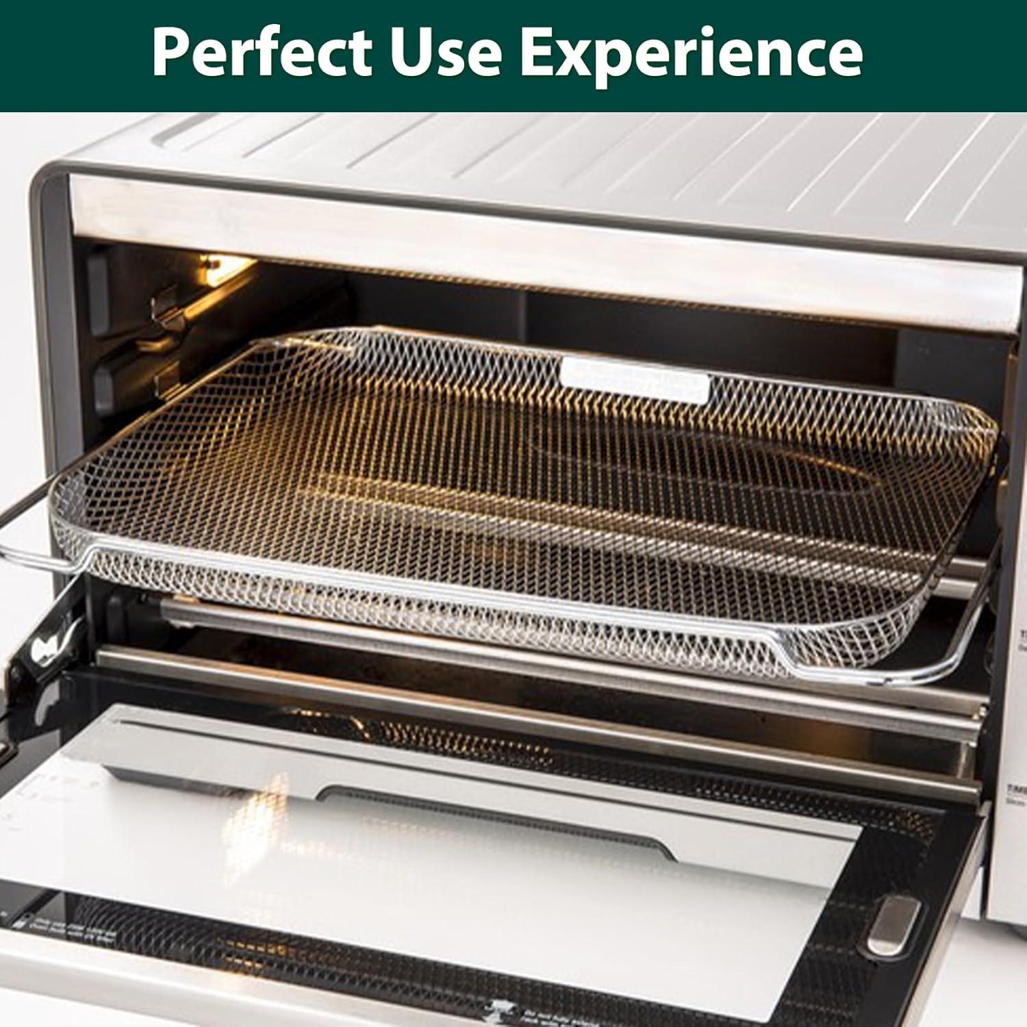 Cesta de Freidora de Aire Breville BOV800XL Acero Inoxidable 2 Pcs