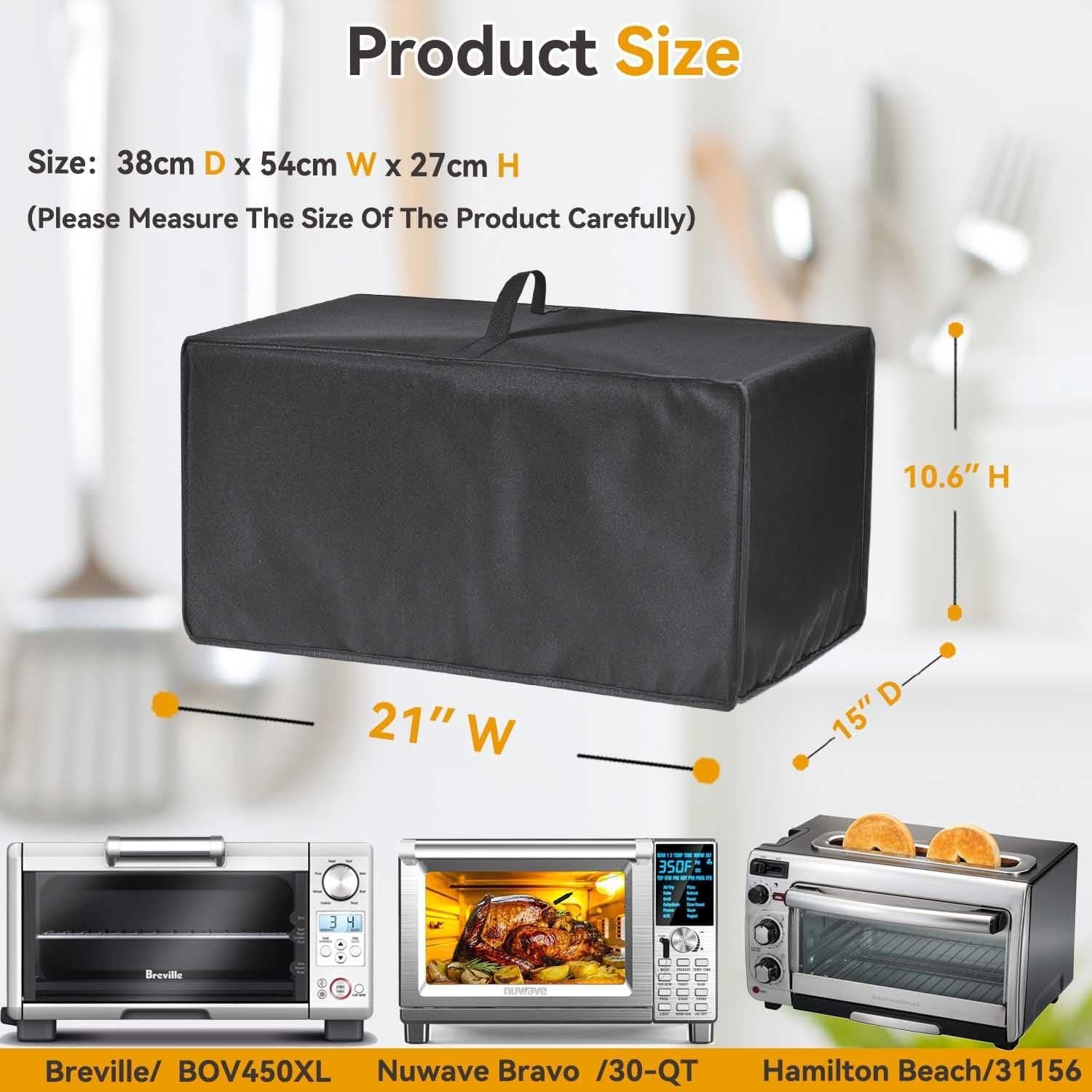 Cubierta Impermeable para Horno de Convección Lasesasies 54x38x27cm