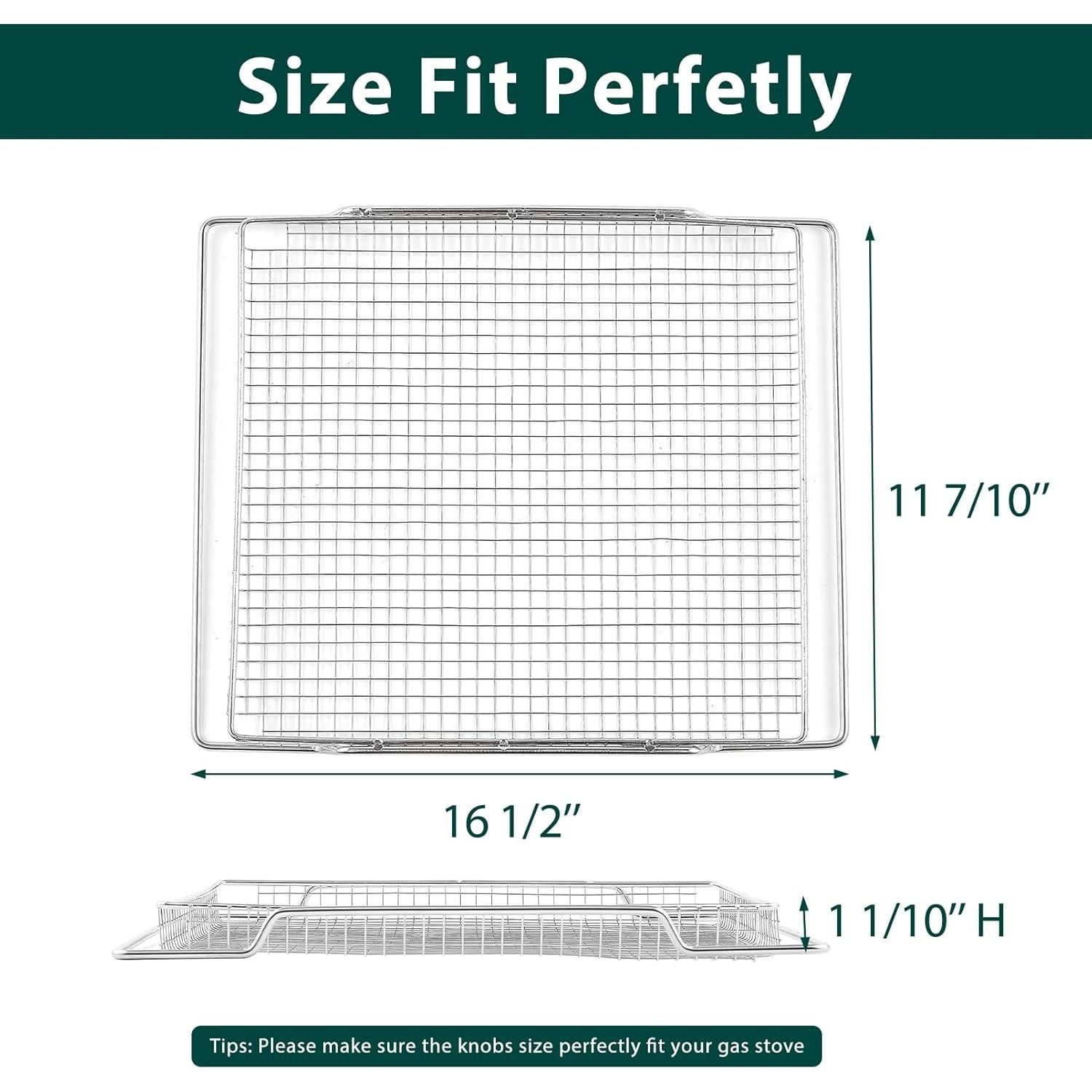 Cesta de Freidora de Aire Breville BOV900 Acero Inoxidable 3 Pcs