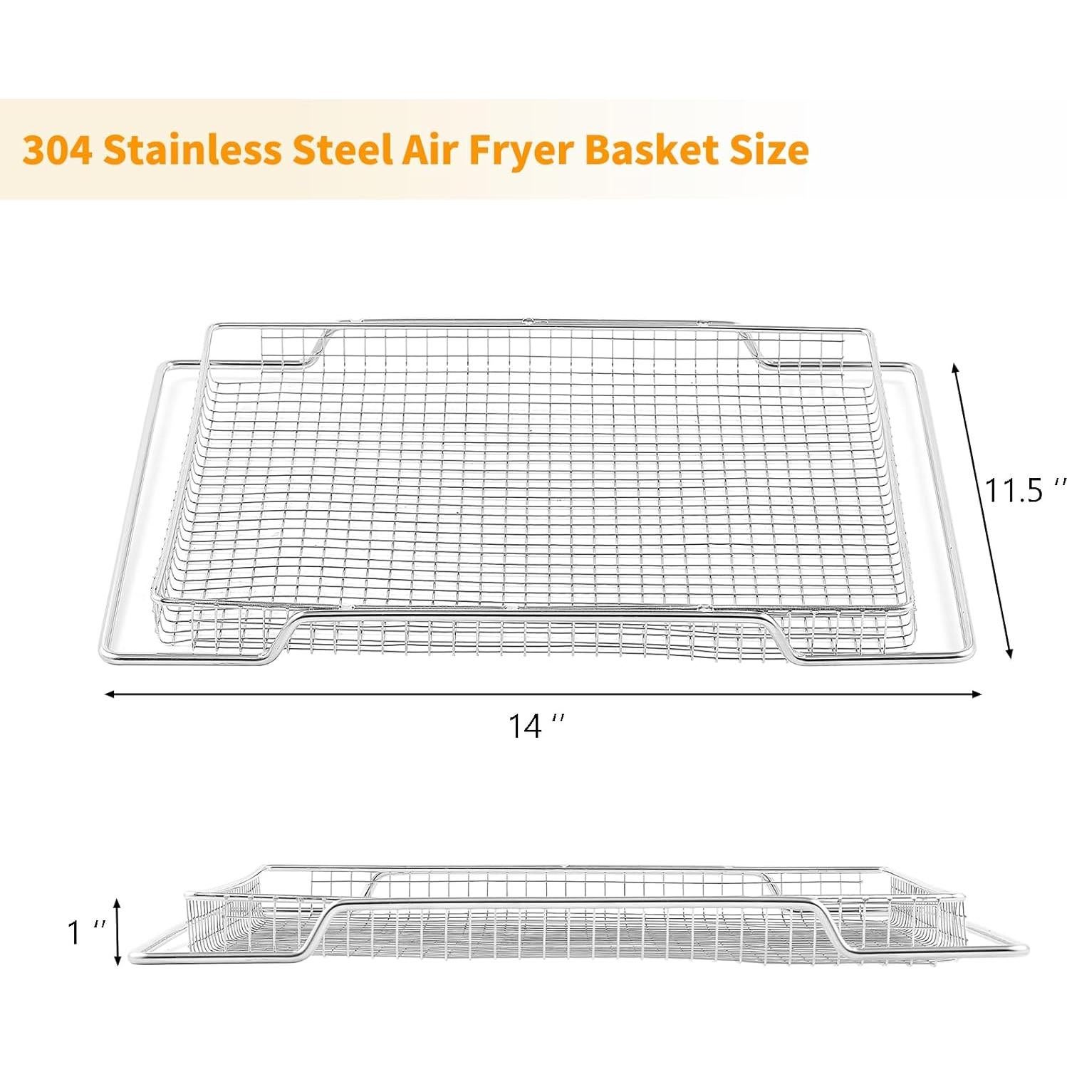 Cesta de Freidora de Aire Allstare para Breville BOV800XL 2 Piezas