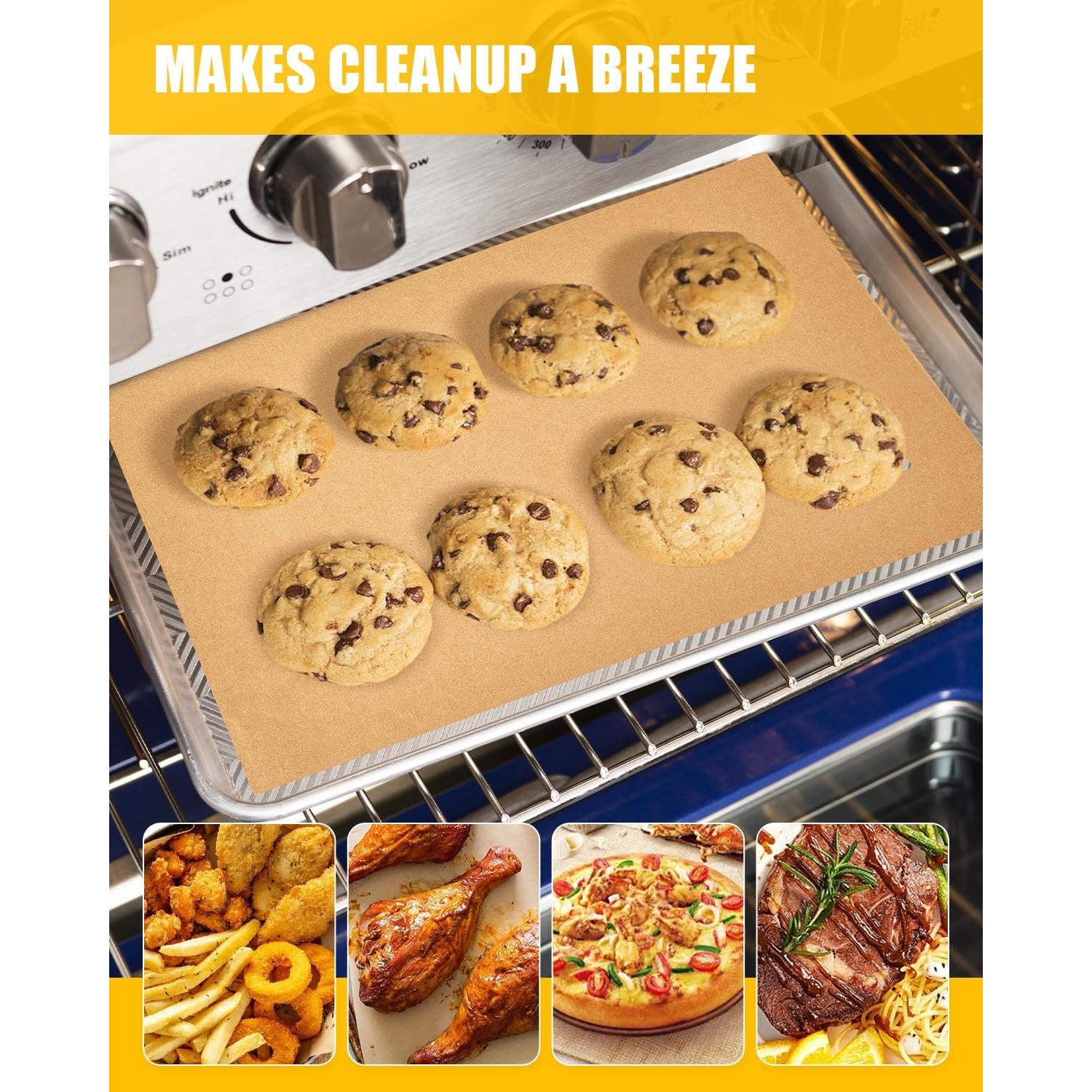 Forros de Horno de Papel y Tapetes Teflón MMH 134 Pcs