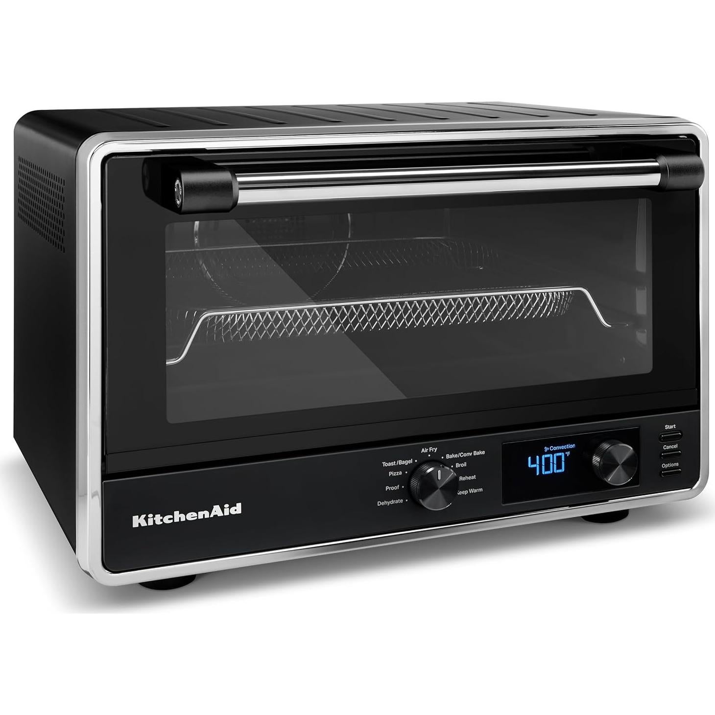 Horno de Encimera Digital KitchenAid KCO128BM 21L con Aire Frito