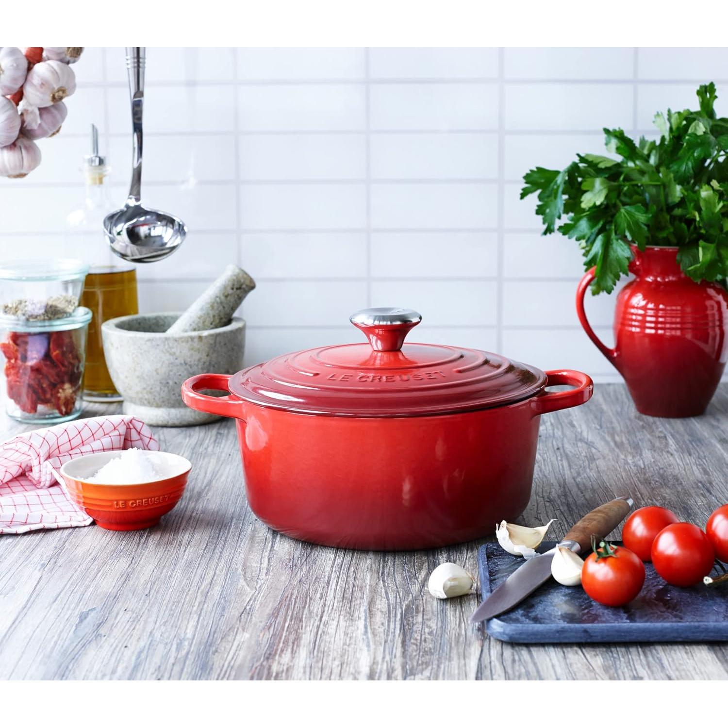 Olla Holandesa Le Creuset Hierro Fundido 5.5 Qt Cerise