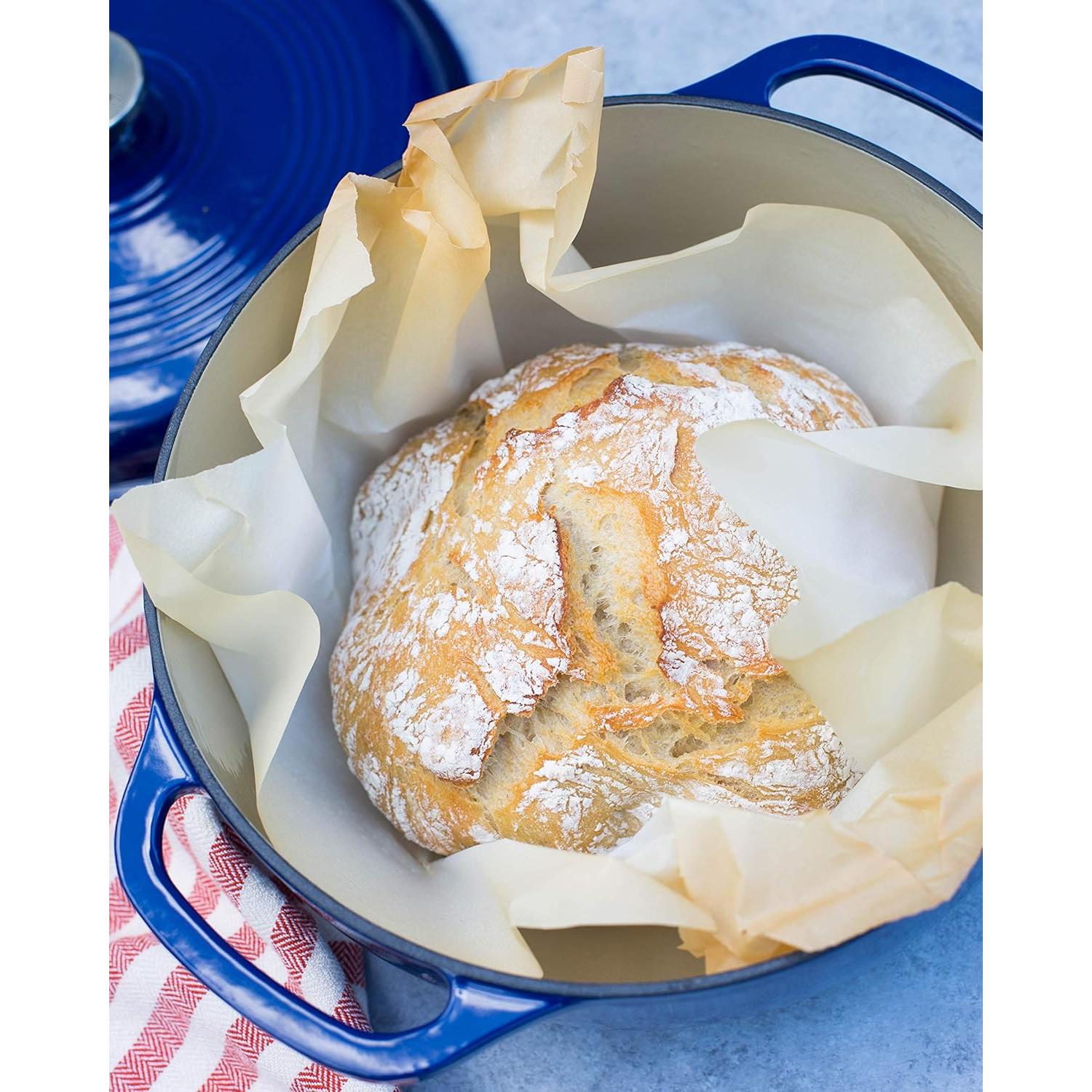 Horno Holandés Lodge Enameled 6 Cuartos Hierro Fundido Índigo