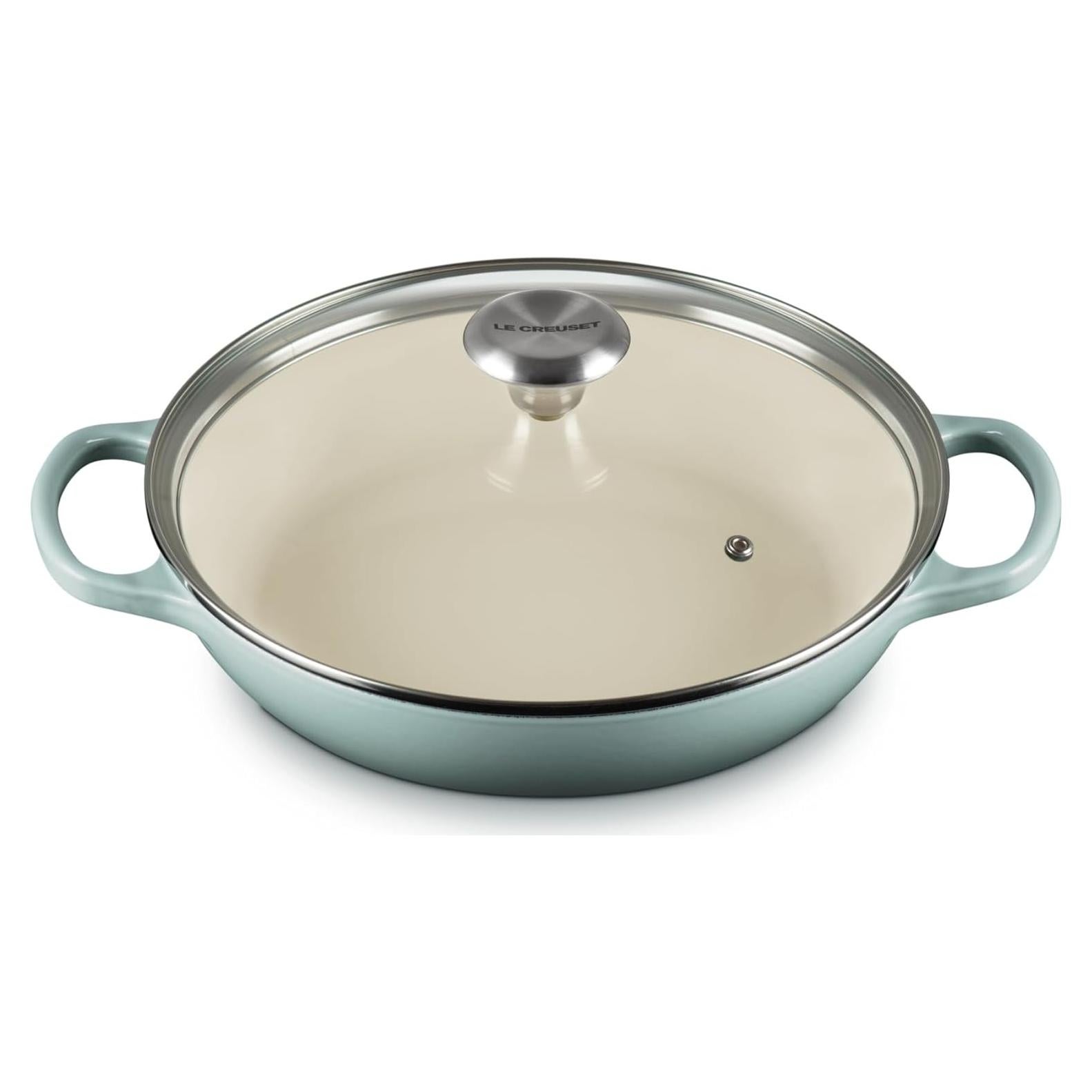 Braiser de Hierro Fundido Enameled Le Creuset 2.14 L Sal Marina