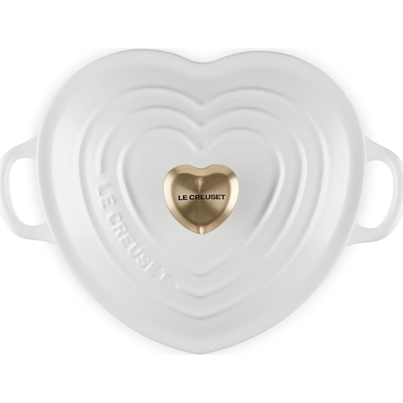 Cocotte Corazón Enameled Le Creuset 1.18 L Hierro Fundido