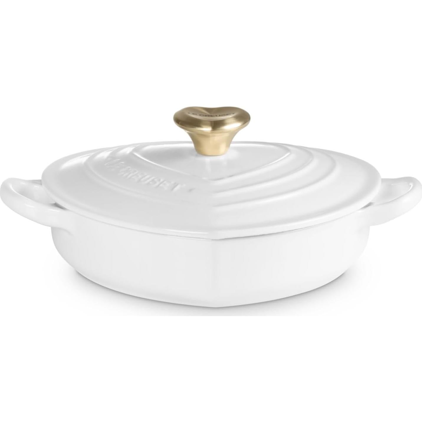 Cocotte Corazón Enameled Le Creuset 1.18 L Hierro Fundido