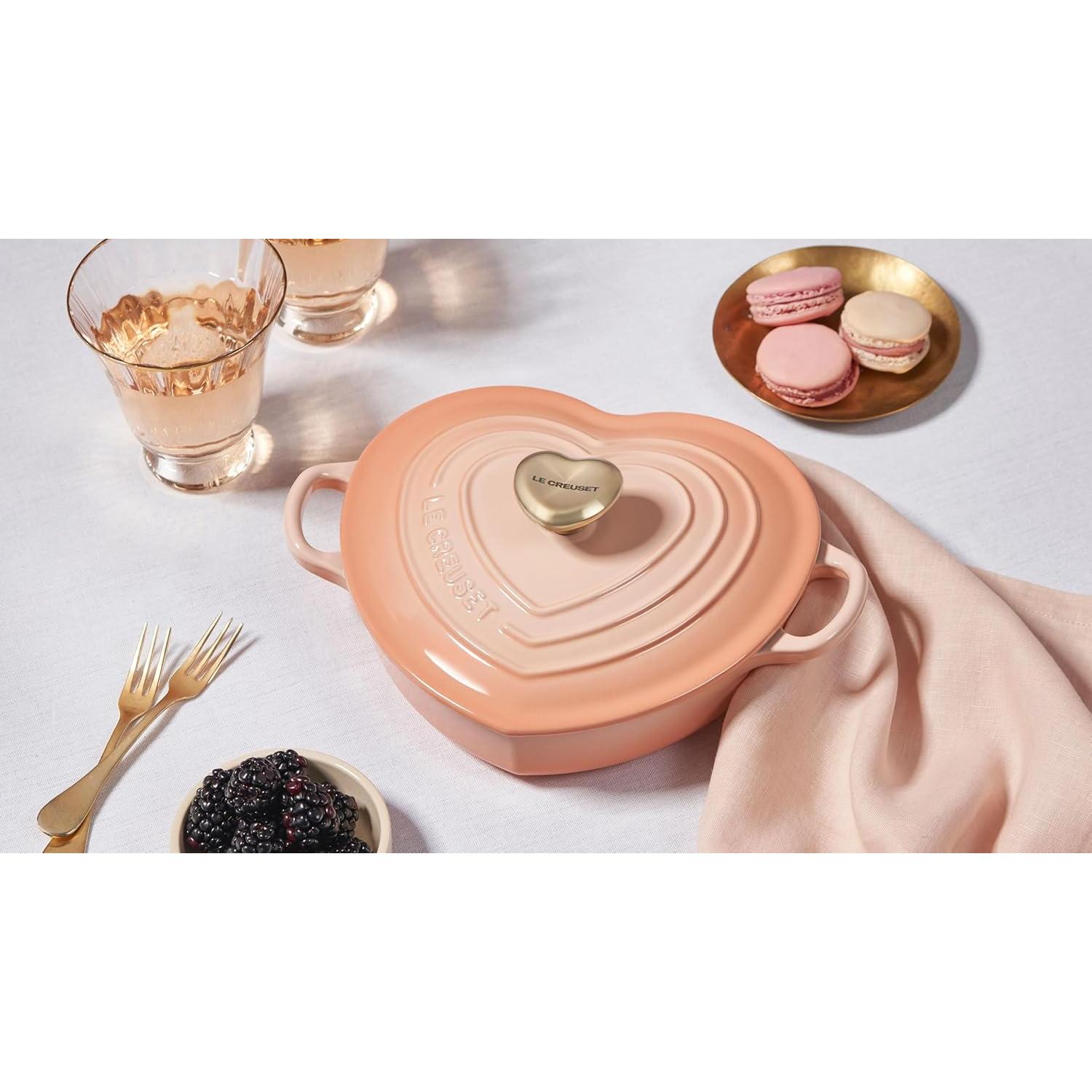 Cocotte Corazón Enameled Le Creuset 1.18 L Hierro Fundido