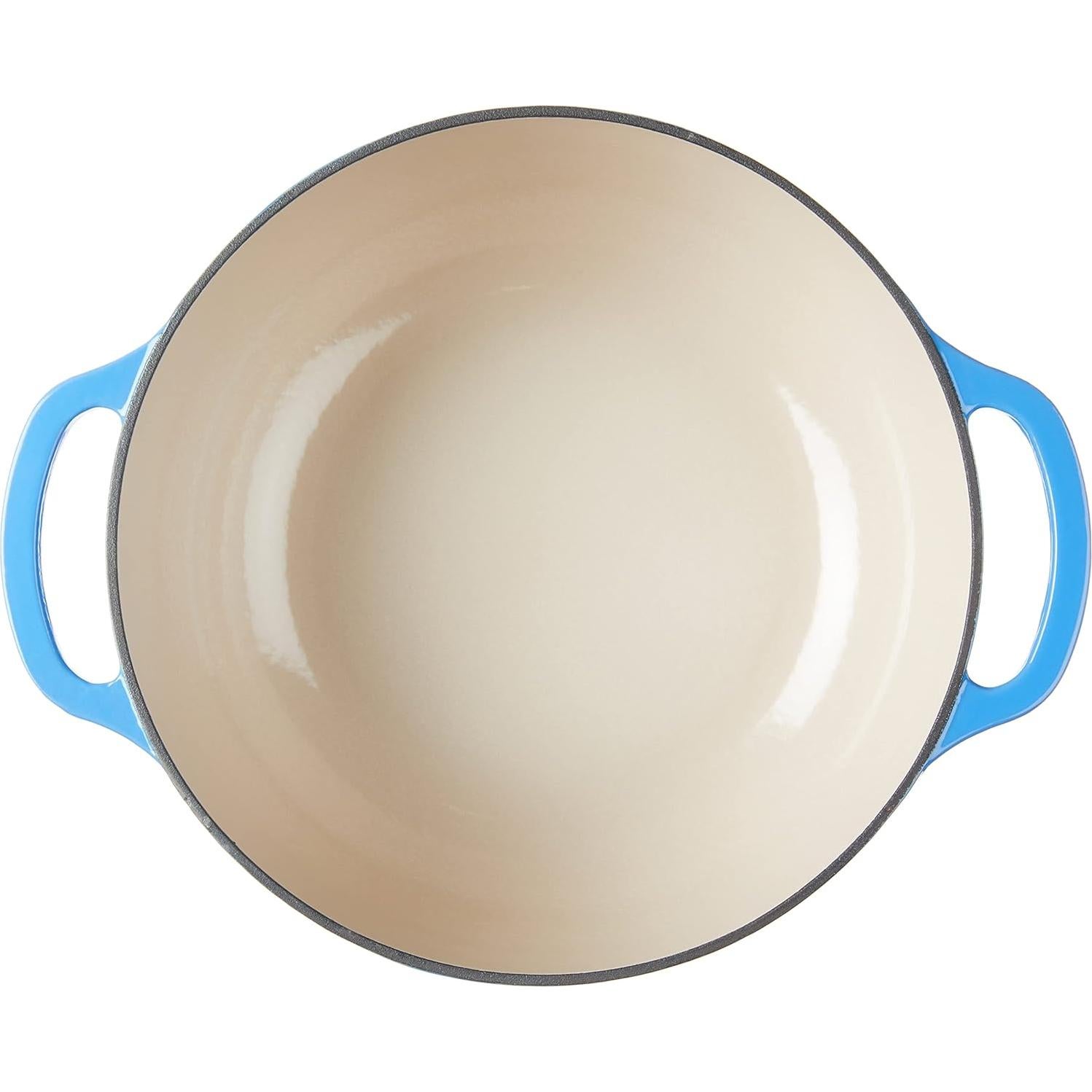 Horno Holandés Lodge Enameled 7.5L Hierro Fundido Azul