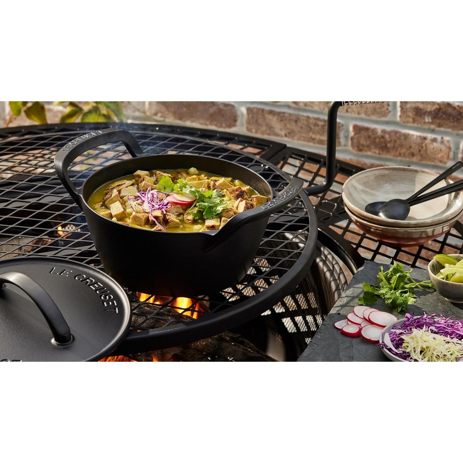 Olla Holandesa Redonda Le Creuset Exterior Alpina 4.02 L Hierro Fundido
