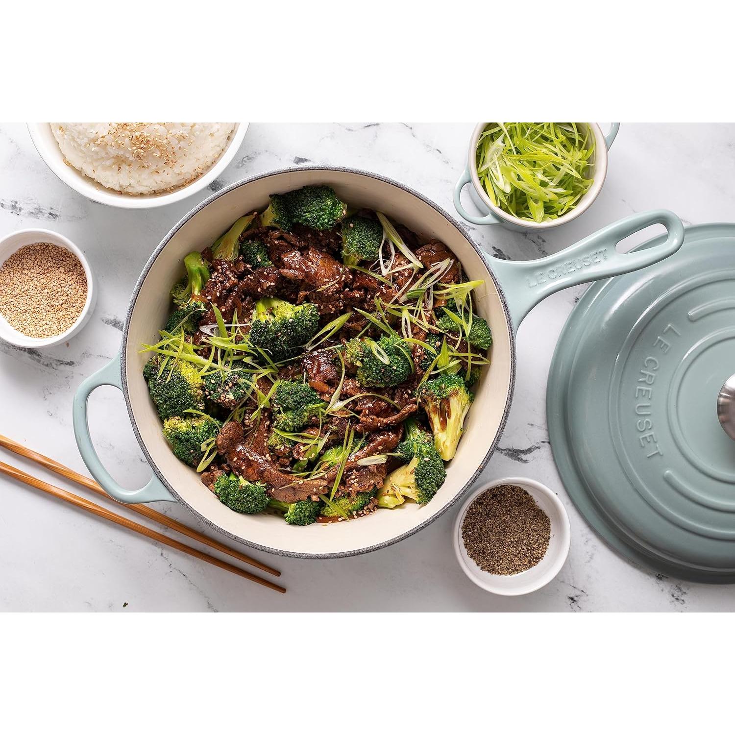 Cazuela de Hierro Fundido Enameled Le Creuset 3.55L Ostra