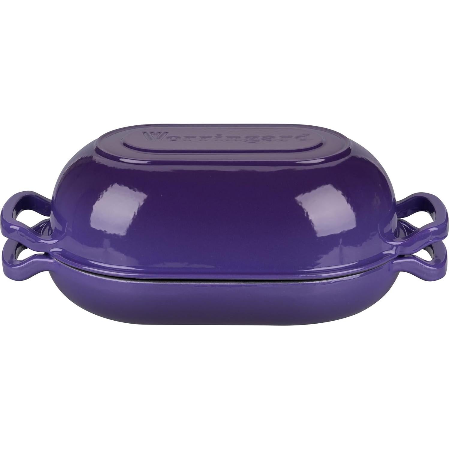 Horno Holandés de Hierro Fundido VORRINGARD 5QT Púrpura