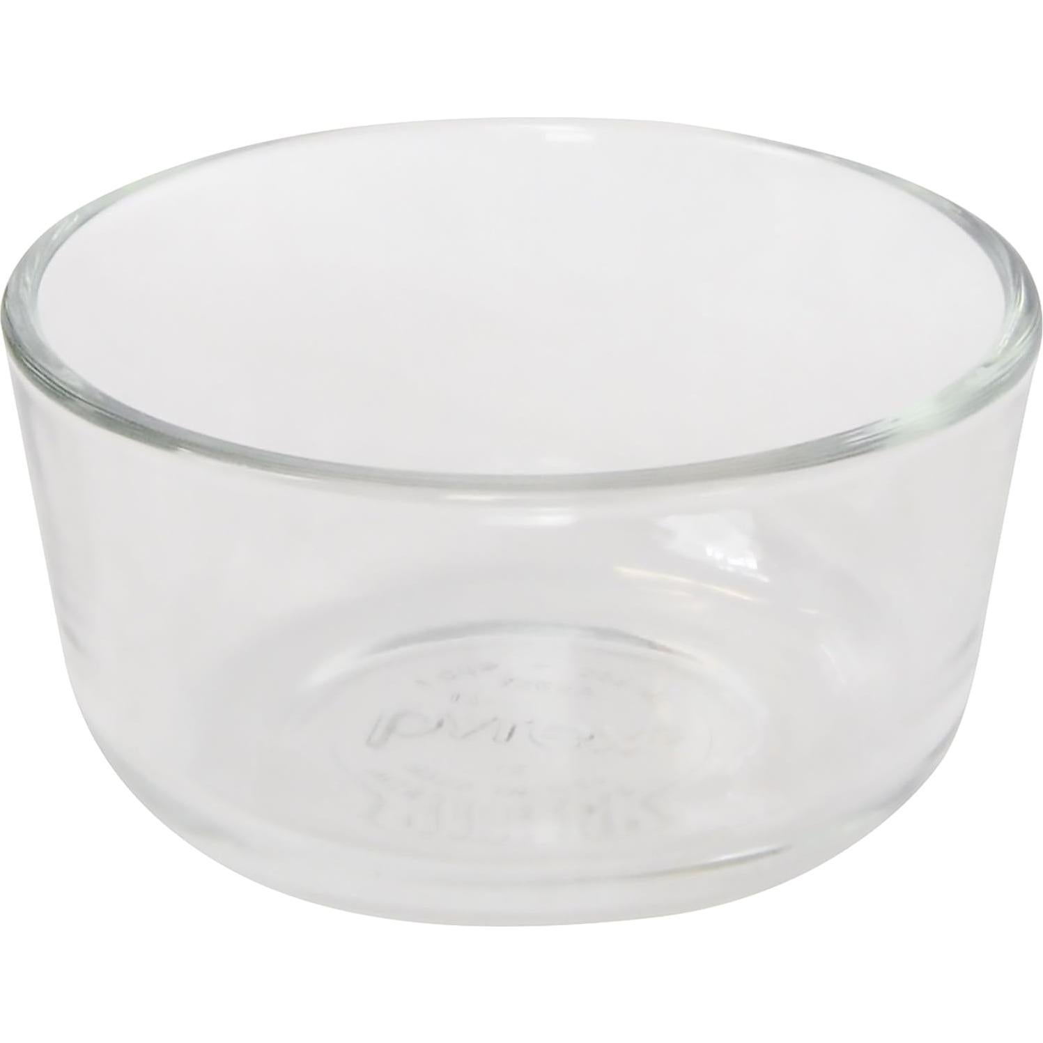 Conjunto 8 Piezas Tazones de Vidrio Pyrex 7202 1 Taza con Tapas