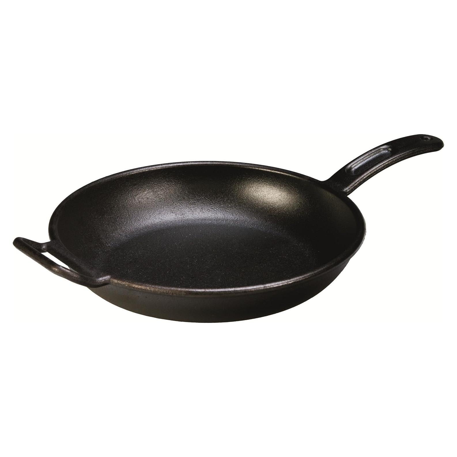 Sartén de Hierro Fundido Lodge BOLD 30 cm, Antiadherente, Negro