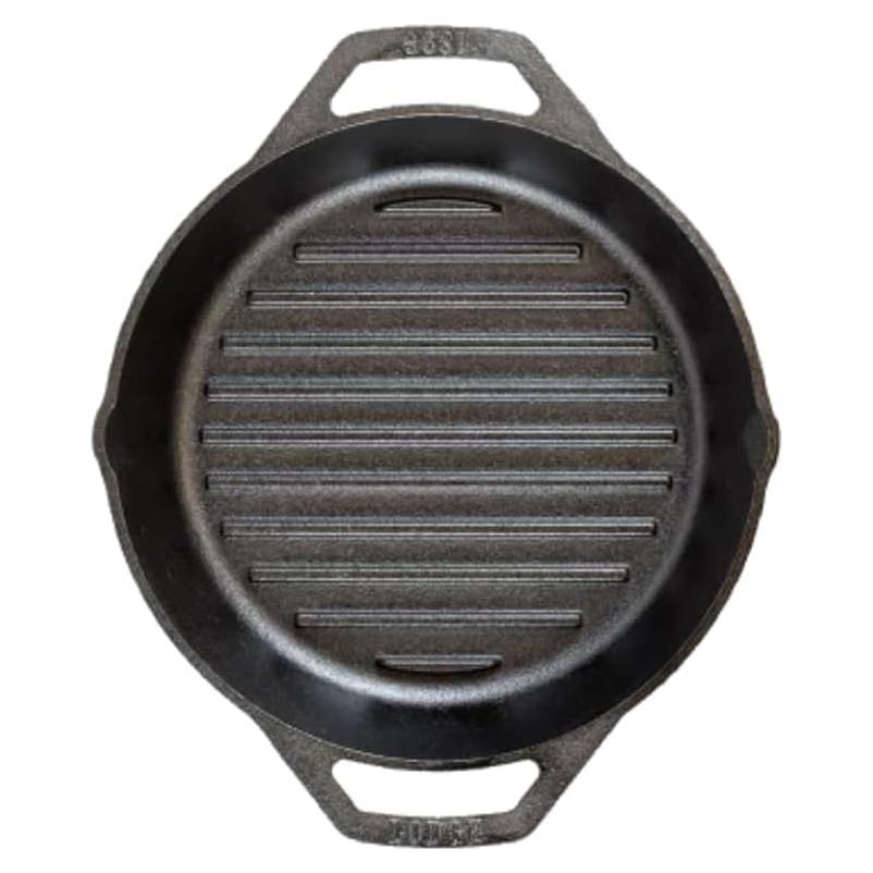 Sartén de Parrilla Lodge 30.48 cm Hierro Fundido Doble Mango