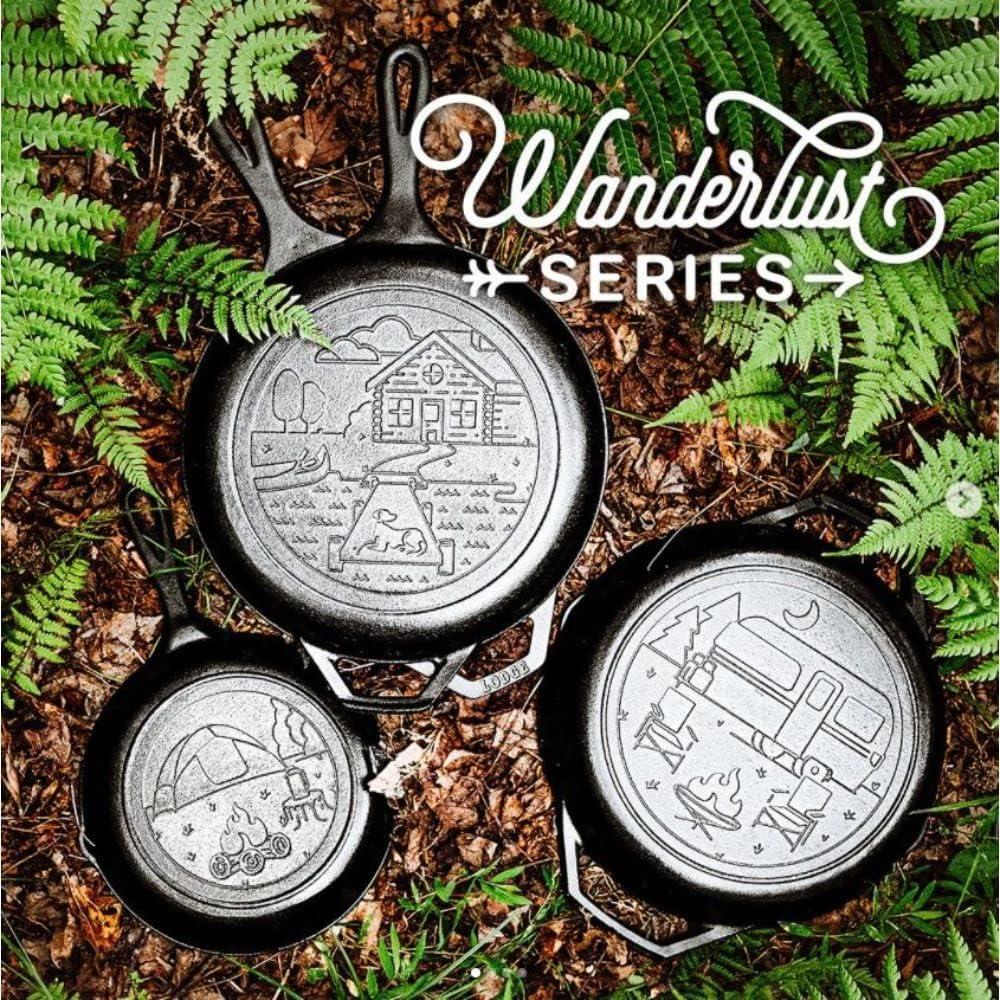 Combo Cooker de Hierro Fundido Lodge 3.2L con Tapa