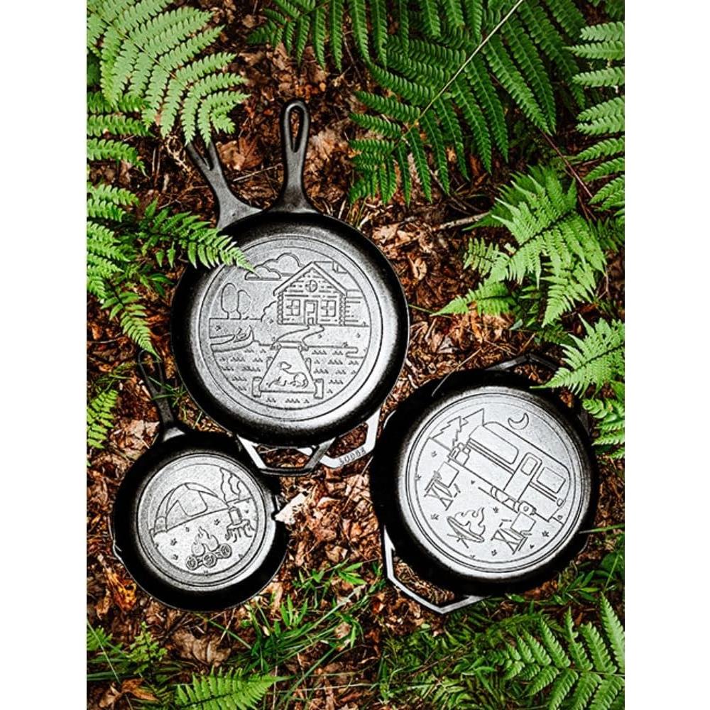 Combo Cooker de Hierro Fundido Lodge 3.2L con Tapa