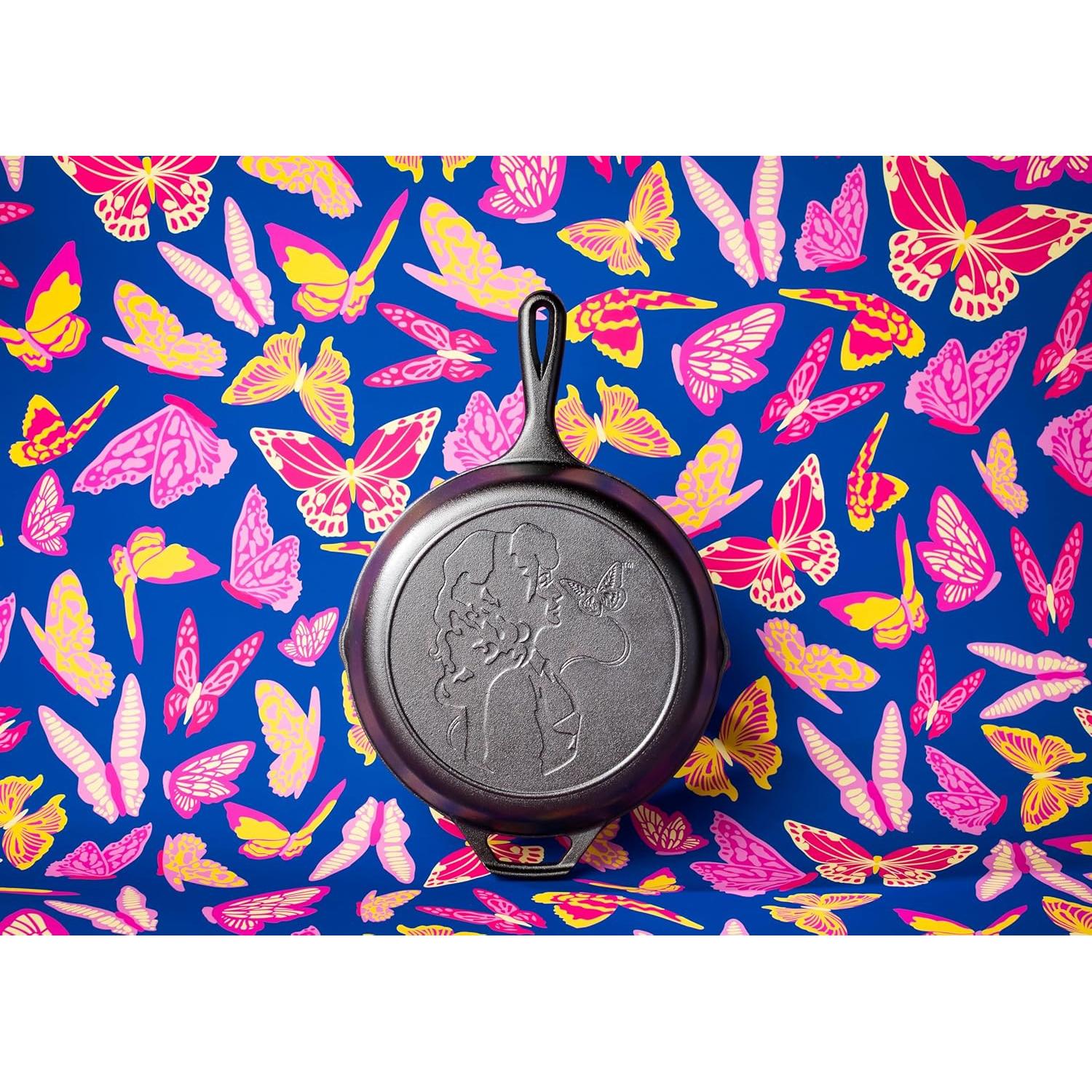 Sartén de Hierro Fundido Lodge 10.25" Pre-Sazonada Dolly