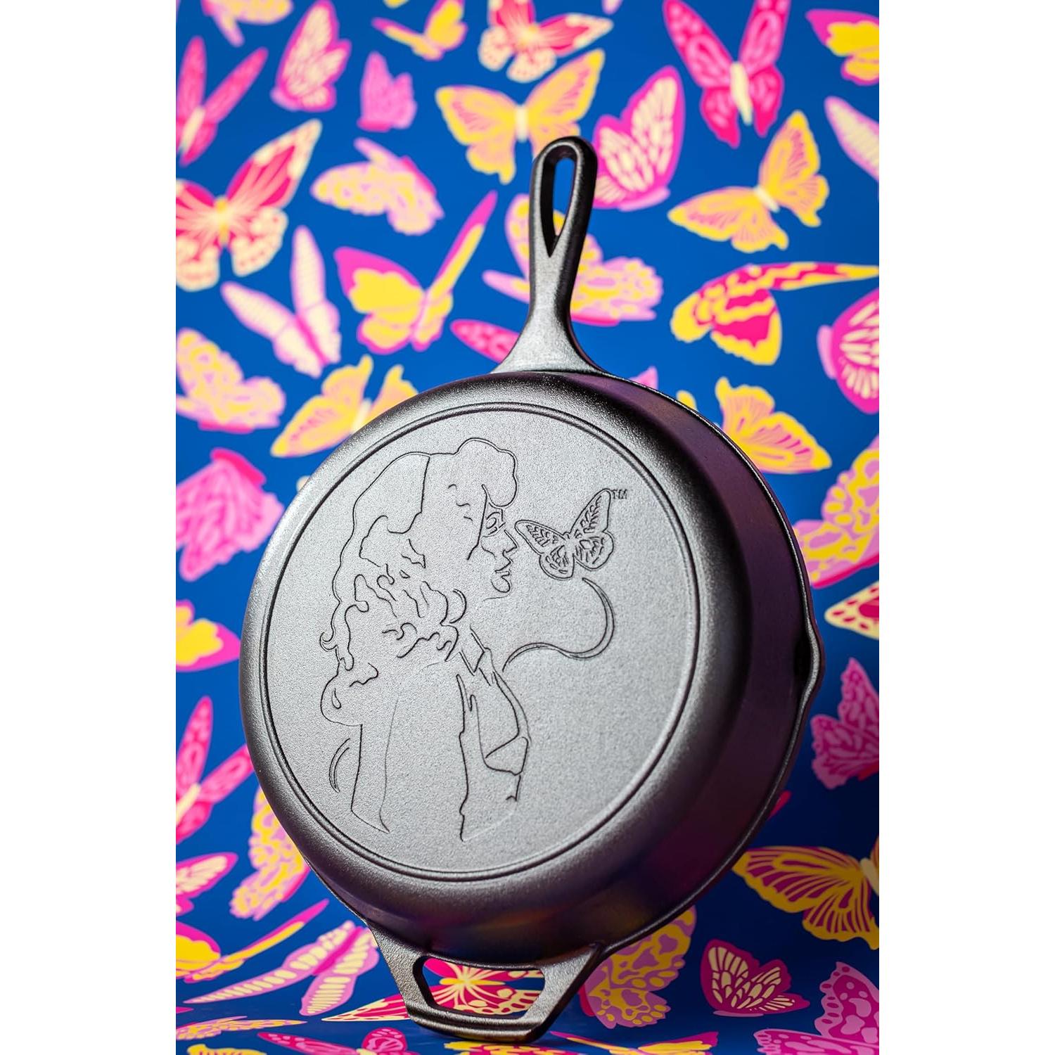 Sartén de Hierro Fundido Lodge 10.25" Pre-Sazonada Dolly