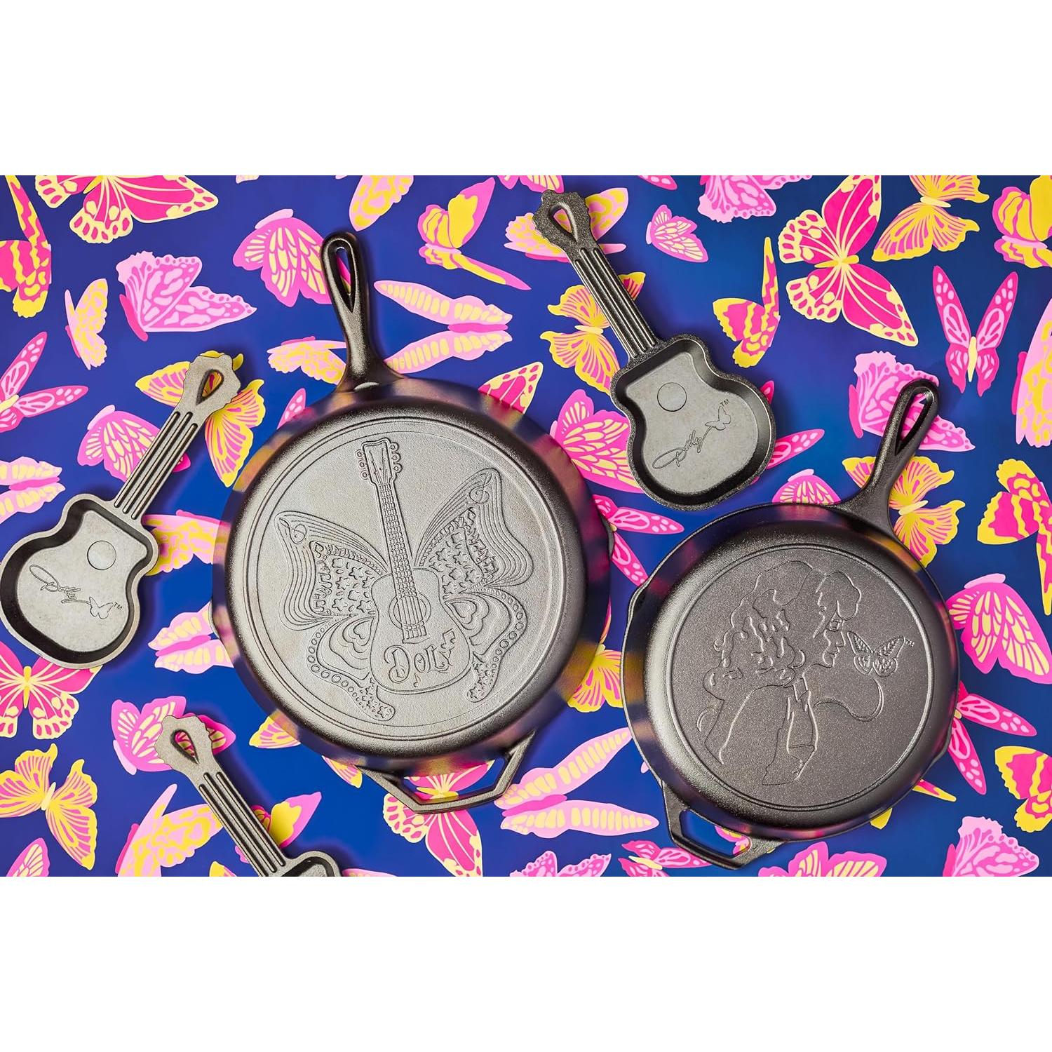 Sartén de Hierro Fundido Lodge 10.25" Pre-Sazonada Dolly