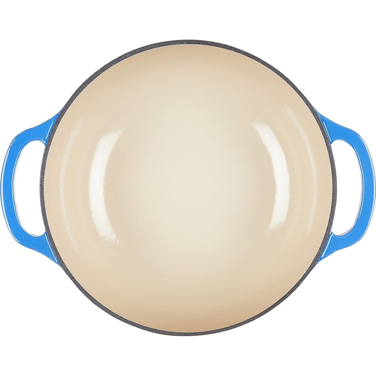 Horno Holandés Lodge 2.8L Hierro Fundido Enameled Azul Caribeño