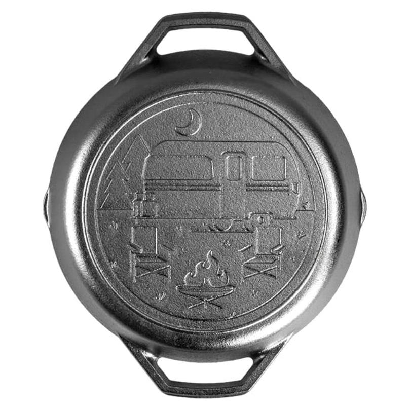 Sartén de Hierro Fundido Lodge Wanderlust 26 cm Doble Mango