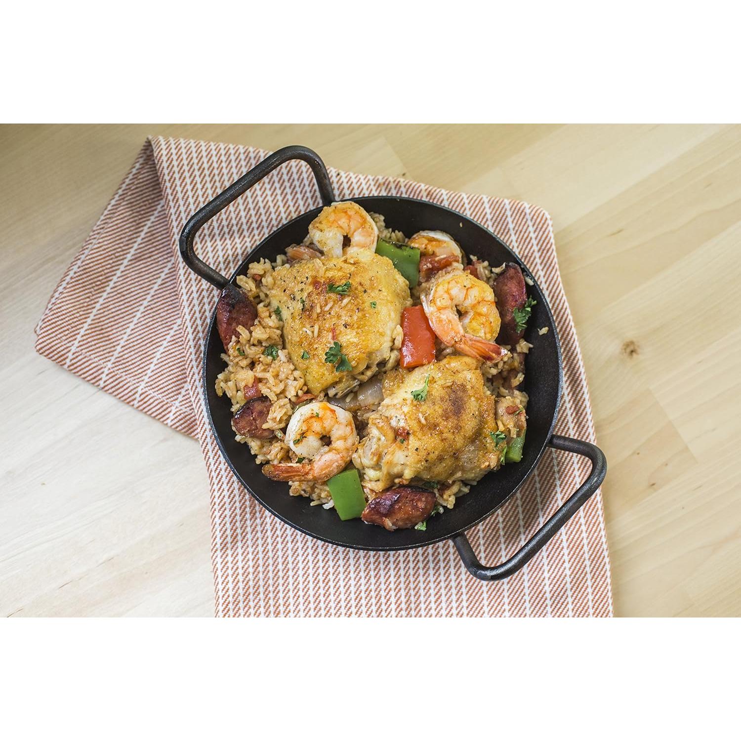 Sartén de Acero al Carbono Lodge 20.32 cm Pre-Sazonada