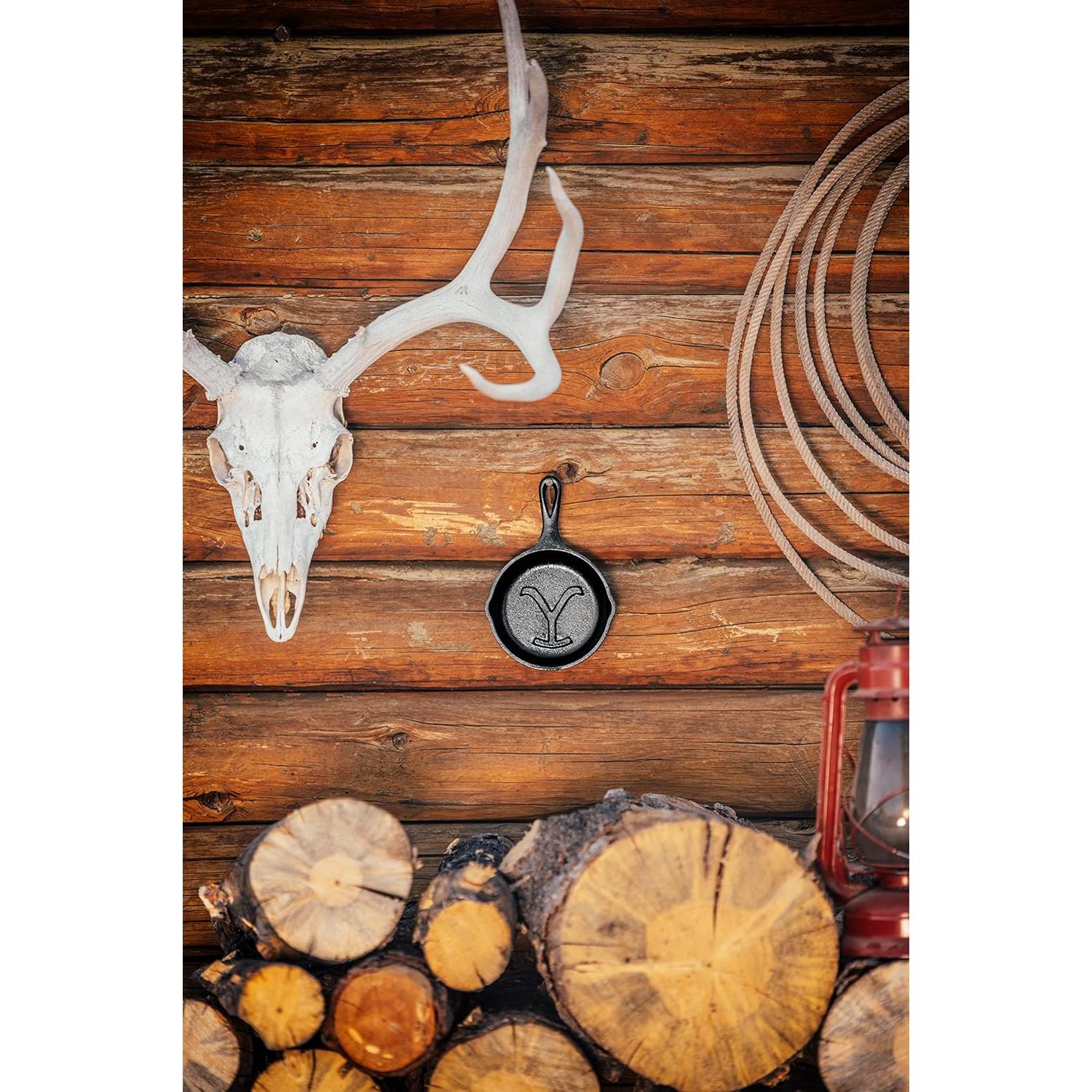 Sartén para Saltear Lodge Mini Yellowstone 5" Hierro Fundido