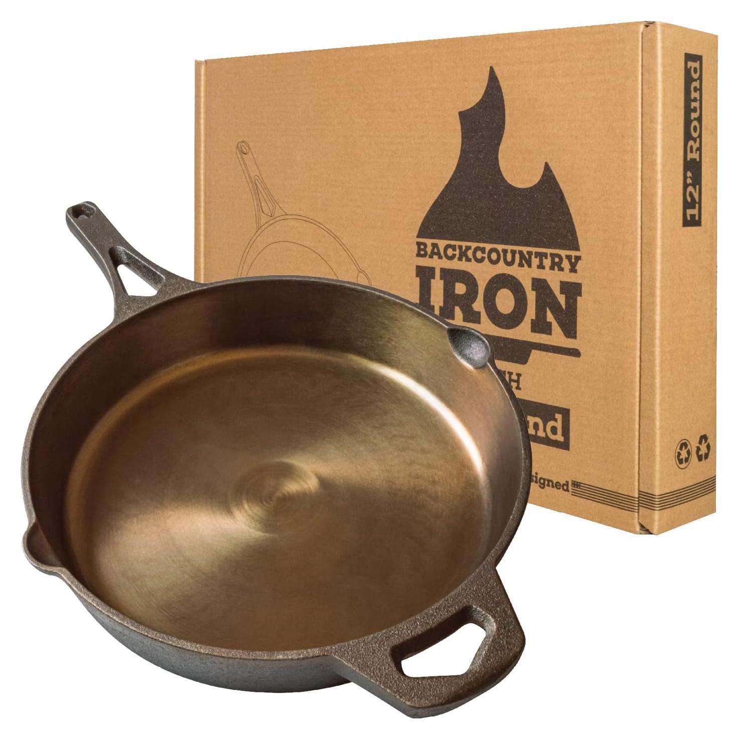 Sartén de Hierro Fundido 30 cm Backcountry Iron Wasatch