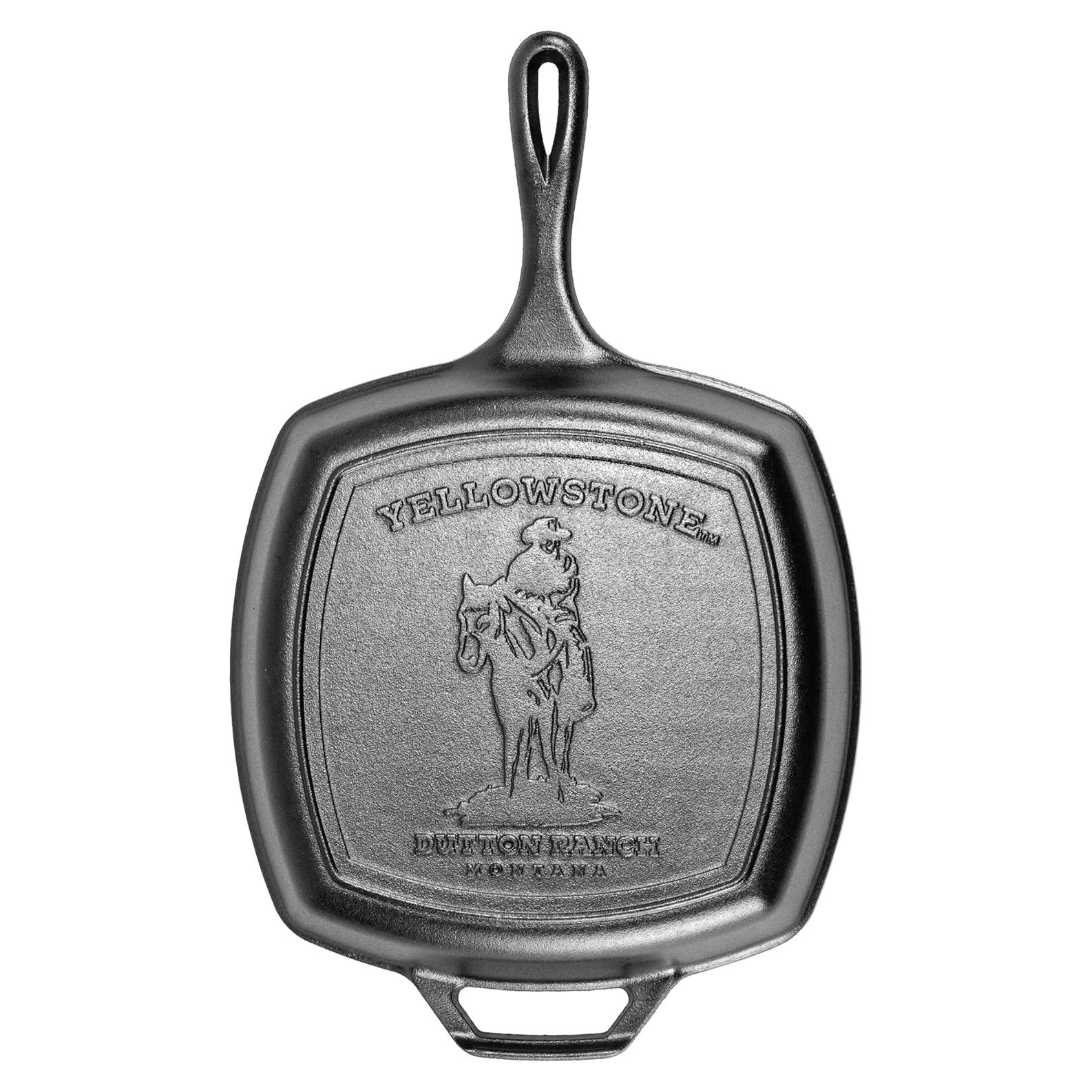 Sartén de Hierro Fundido Lodge Yellowstone 26.67 cm Pre-Sazonada