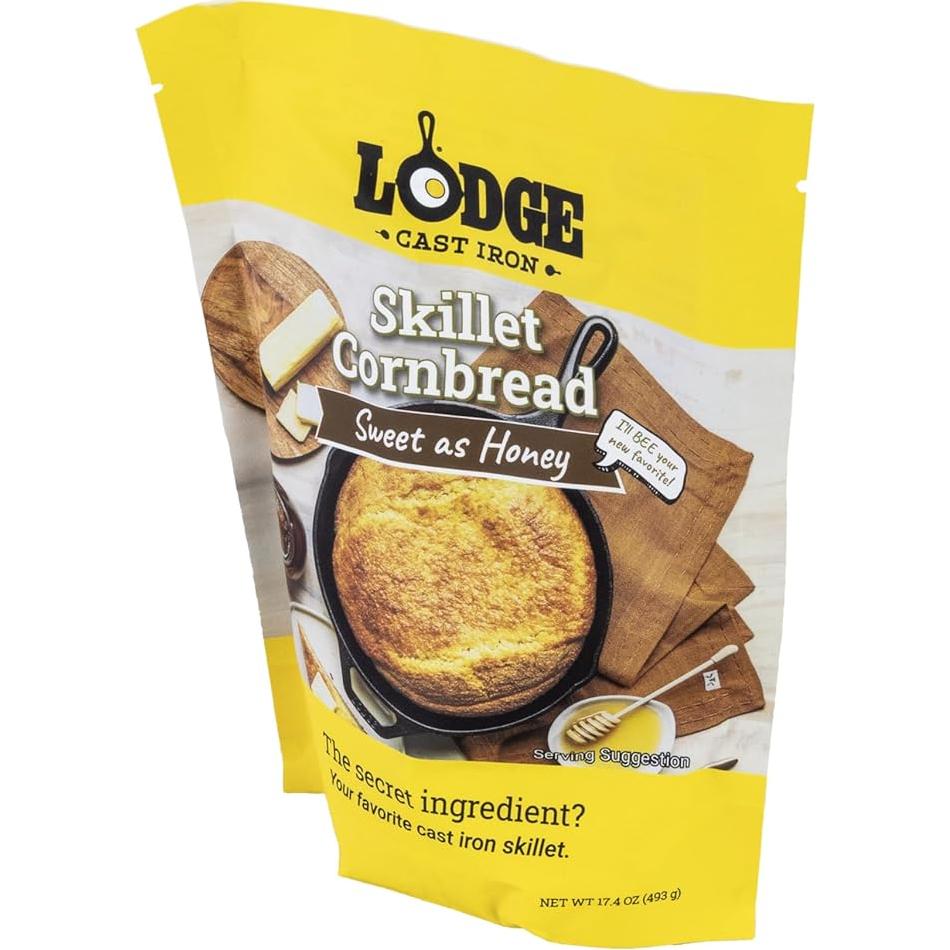 Mezcla para Pan de Maíz Lodge - Dulce Como Miel 1975.8g