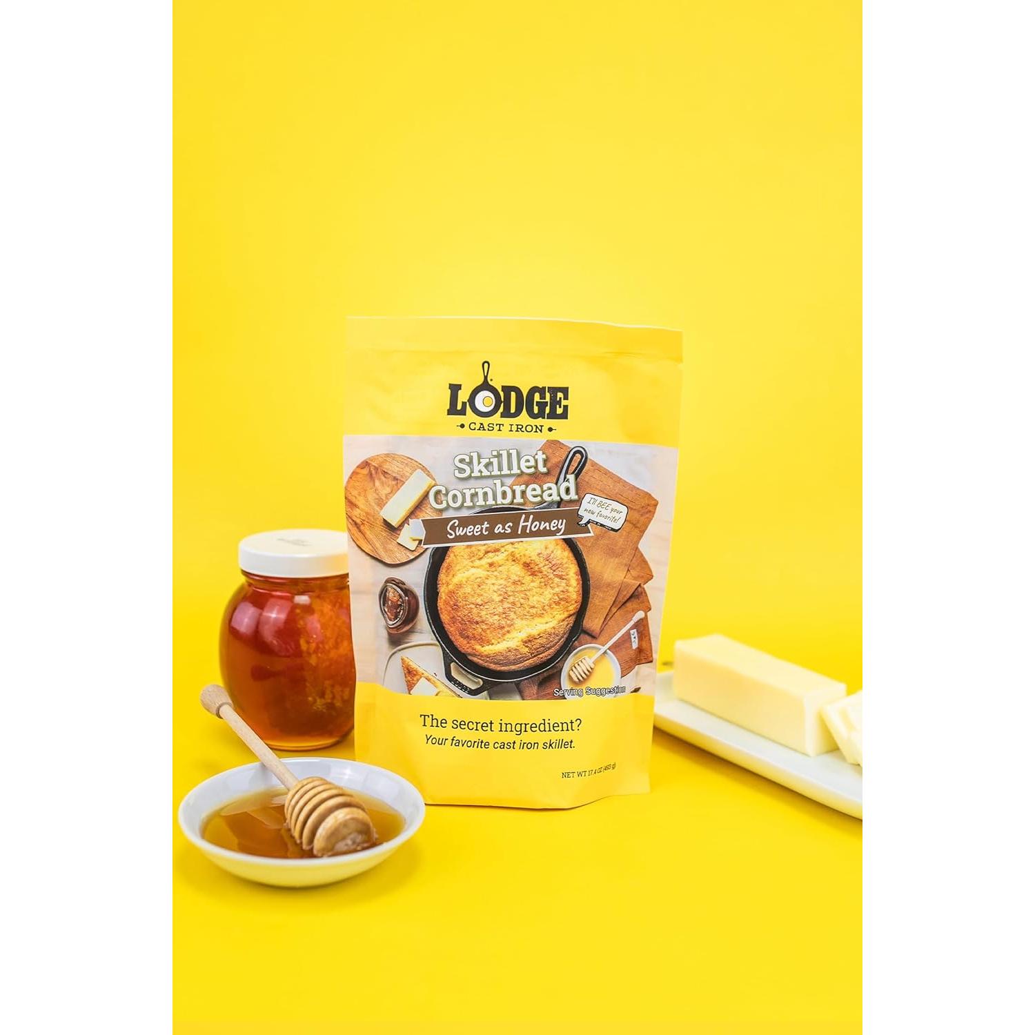 Mezcla para Pan de Maíz Lodge - Dulce Como Miel 1975.8g