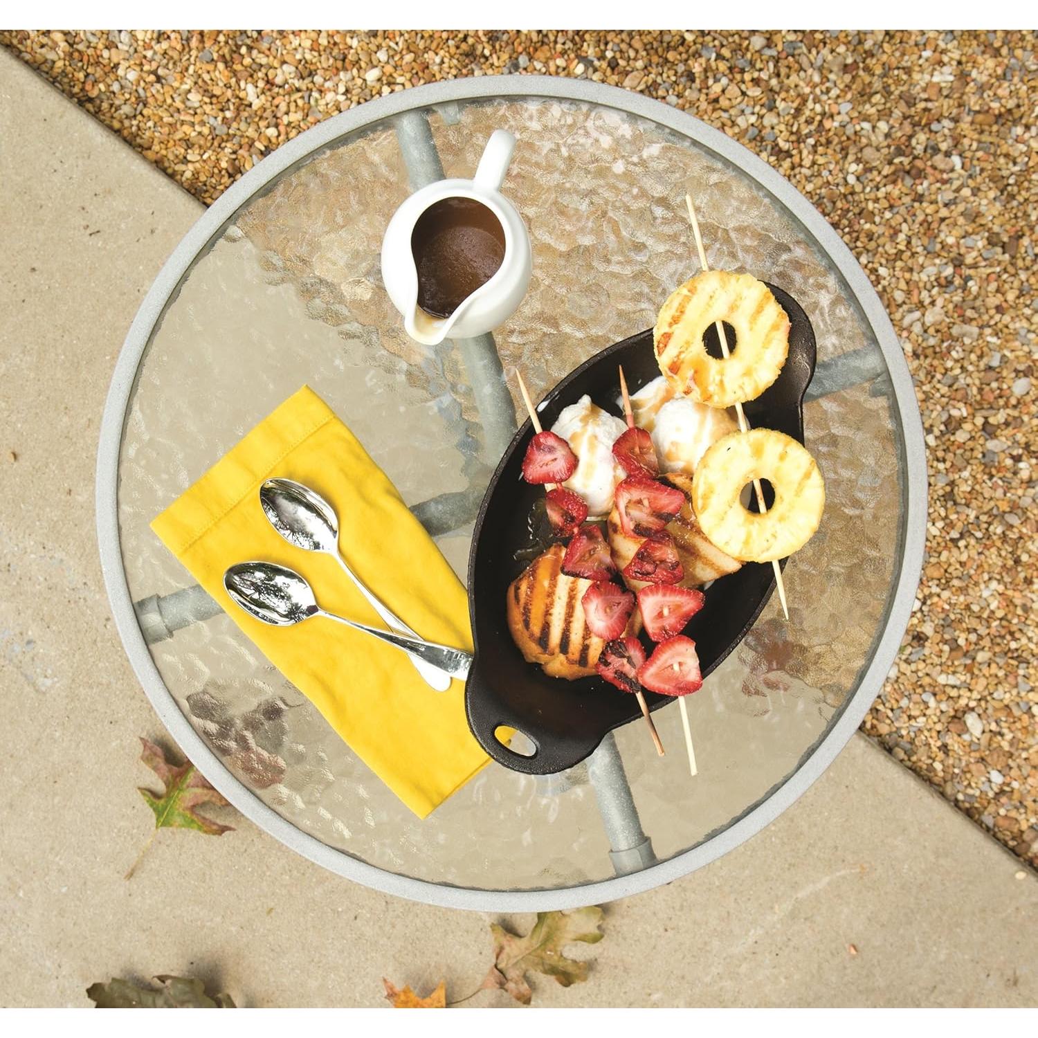 Plato Ovalado de Hierro Fundido Lodge 1.36 kg Sazonado