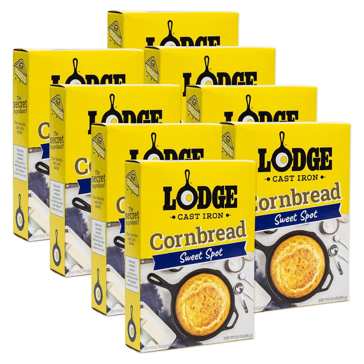 Mezcla para Pan de Maíz Lodge - Punto Dulce, 8 Paquetes